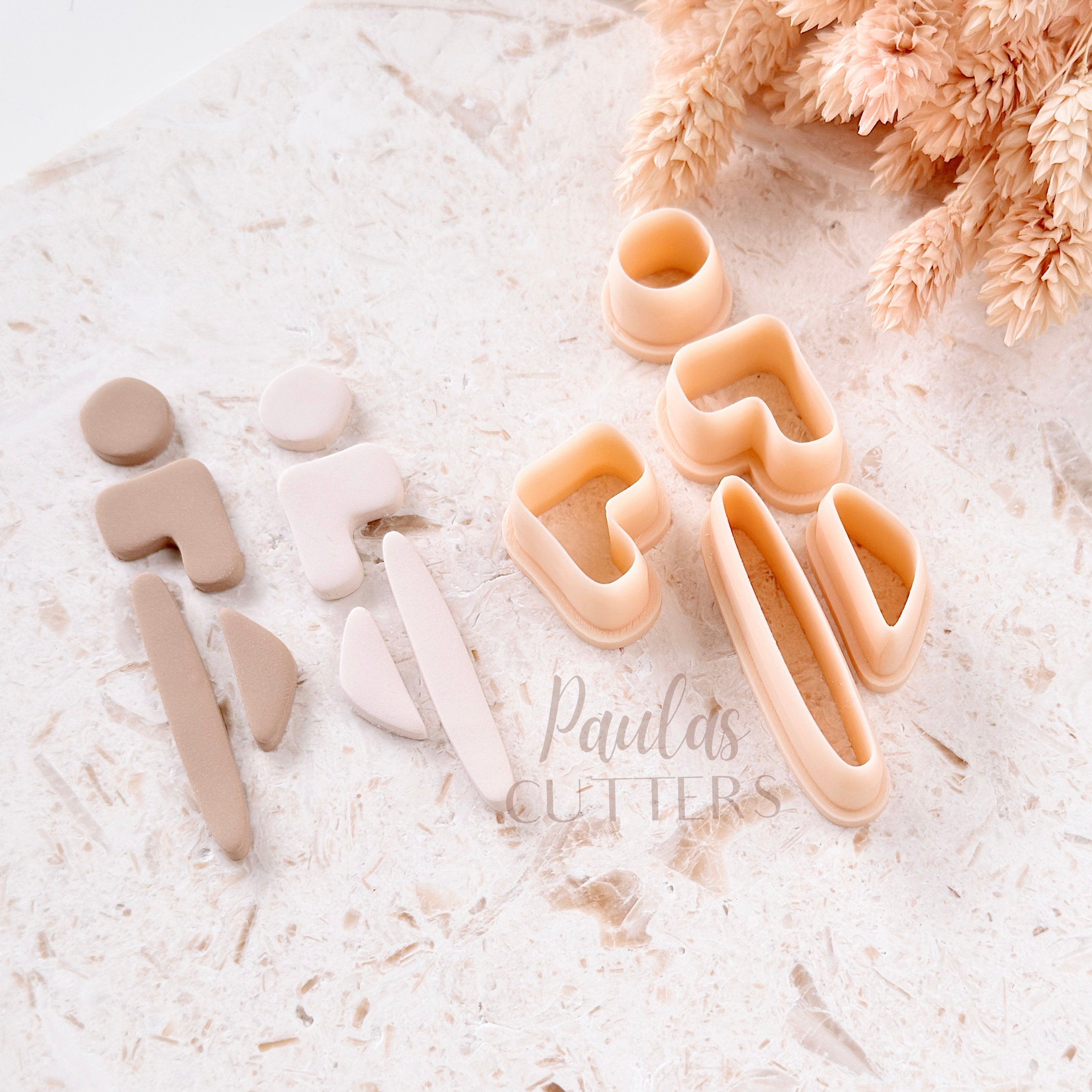 Polymer Clay Cutter, Human Figure Shapes, Abstract Earring Cutter Tool, Clay Cutters for Jewelry, F-18