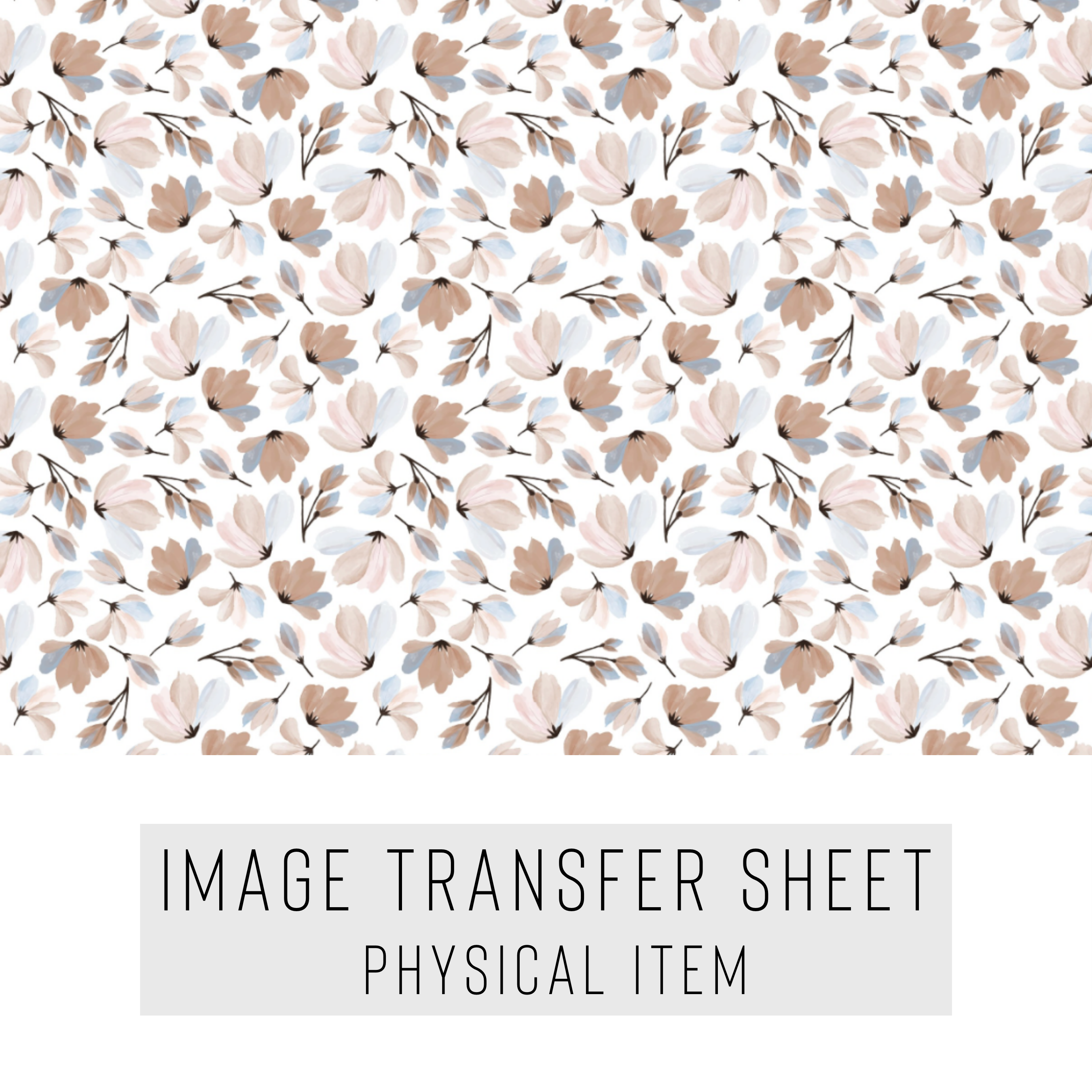 High quality water-soluble transfer paper applied on polymer clay, vibrant detailed pattern