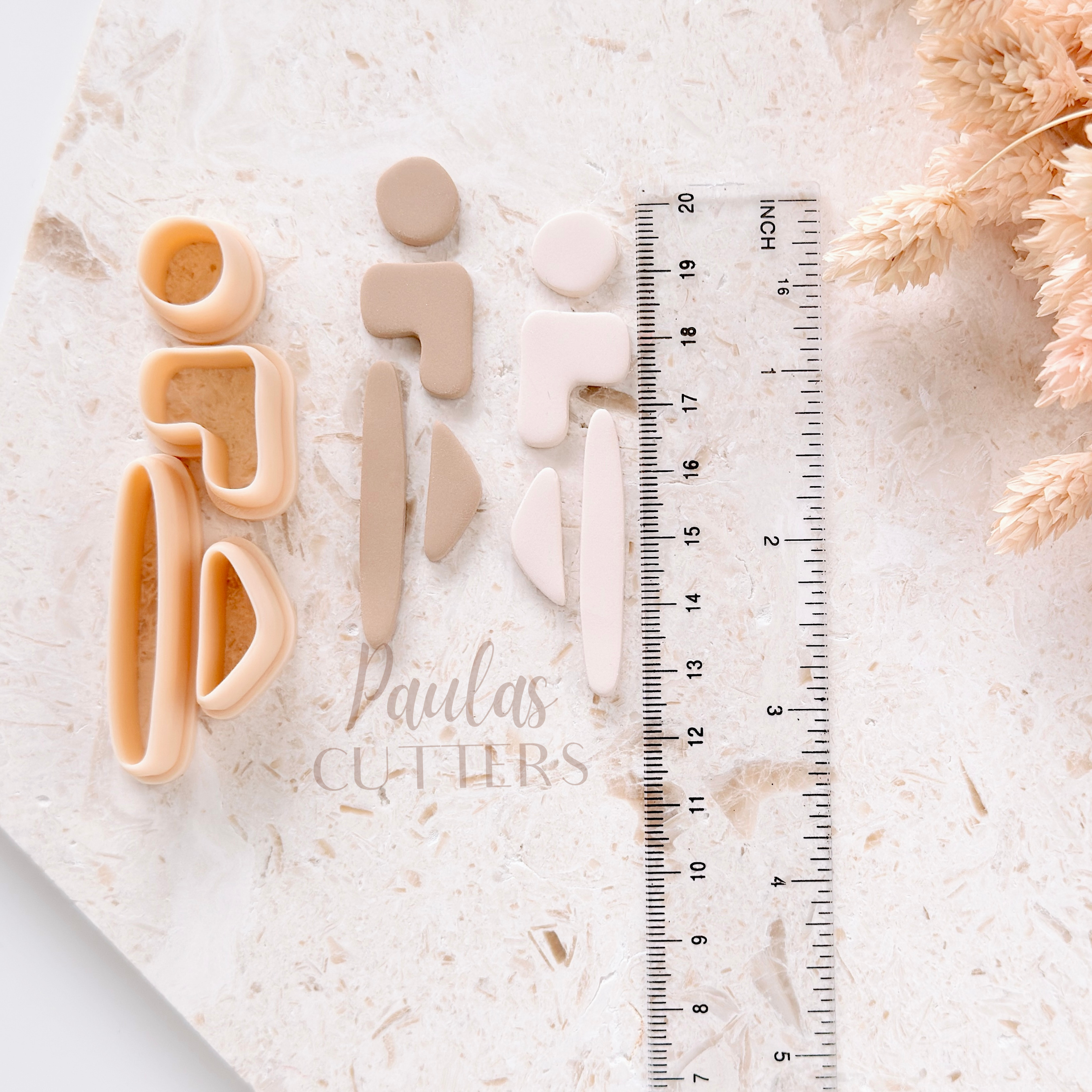Polymer Clay Cutter, Human Figure Shapes, Abstract Earring Cutter Tool, Clay Cutters for Jewelry, F-18