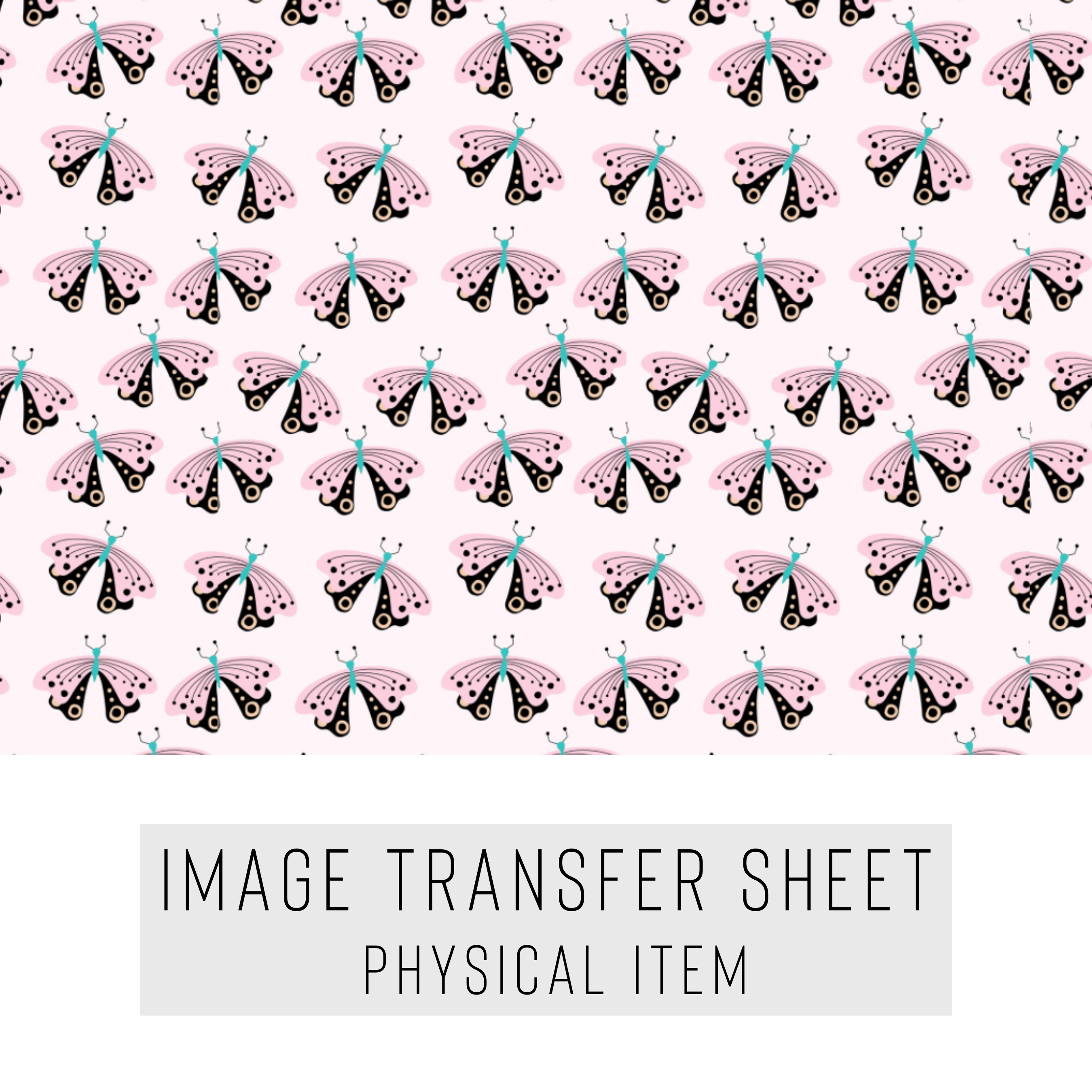 High quality water-soluble transfer paper applied on polymer clay, vibrant detailed pattern
