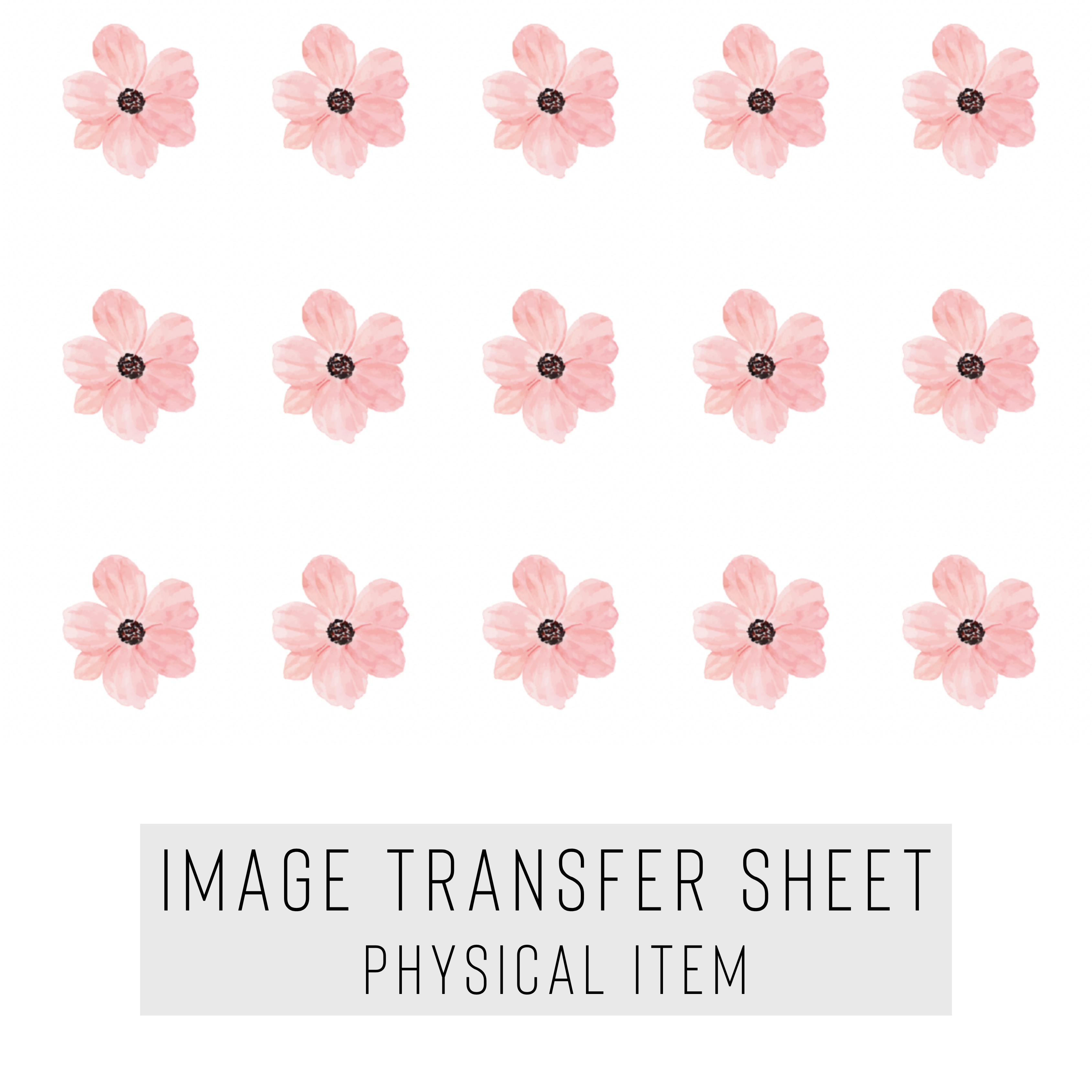 High quality water-soluble transfer paper applied on polymer clay, vibrant detailed pattern