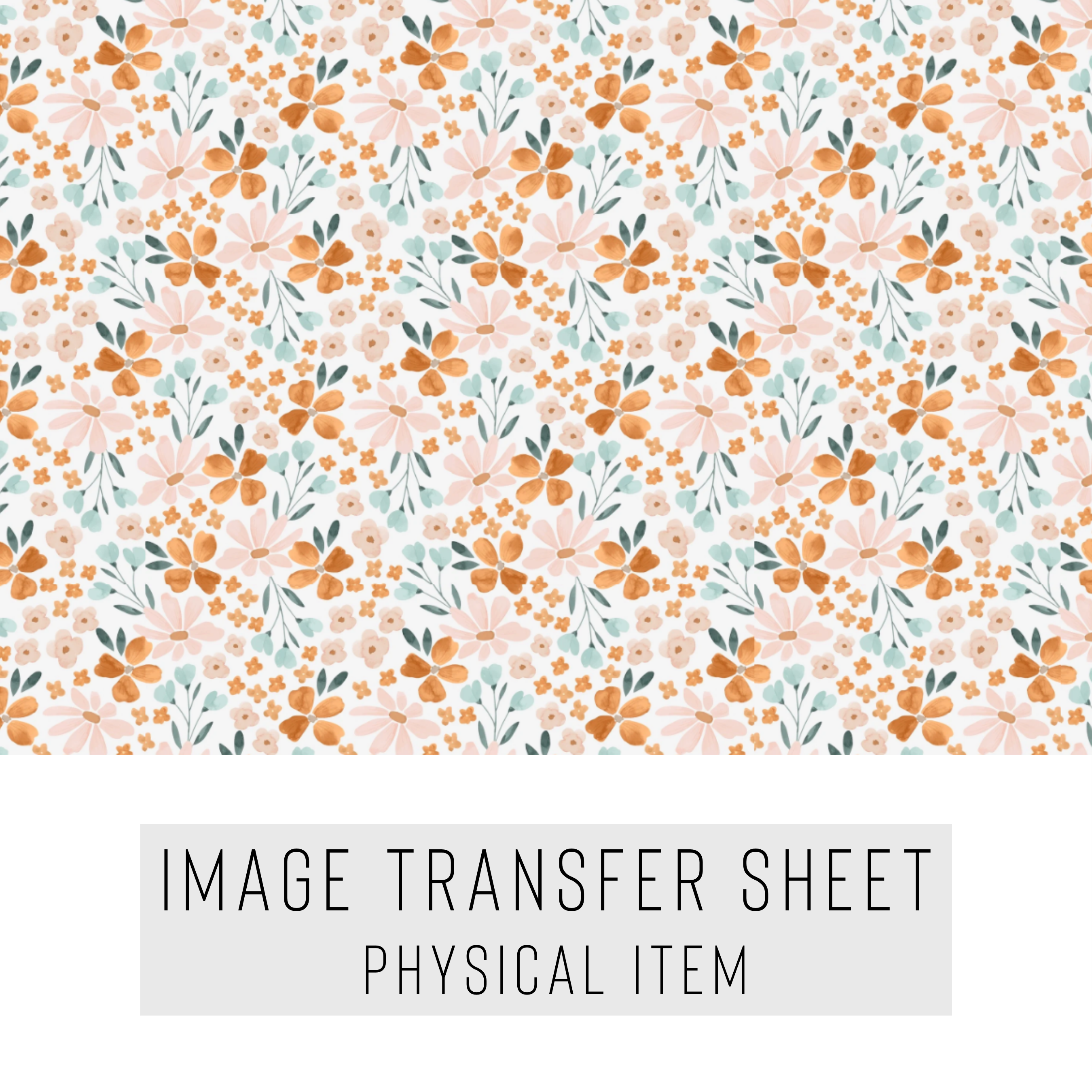 High quality water-soluble transfer paper applied on polymer clay, vibrant detailed pattern