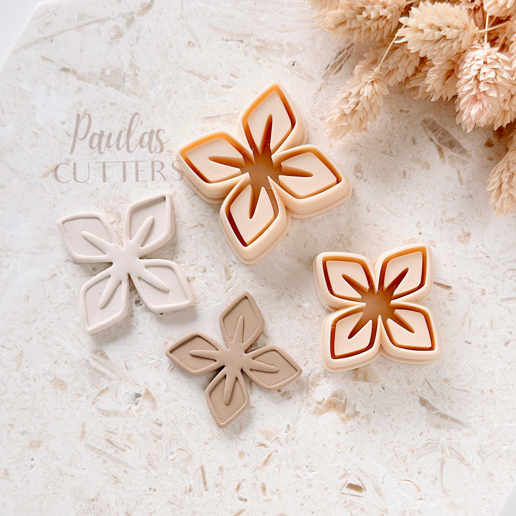 Polymer Clay Cutter, Flower Shapes, Earring Cutter Tool, Clay Cutters for Jewelry Making, F-28
