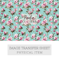 Papier transfert pour pâte polymère – Feuille hydrosoluble TP-455
