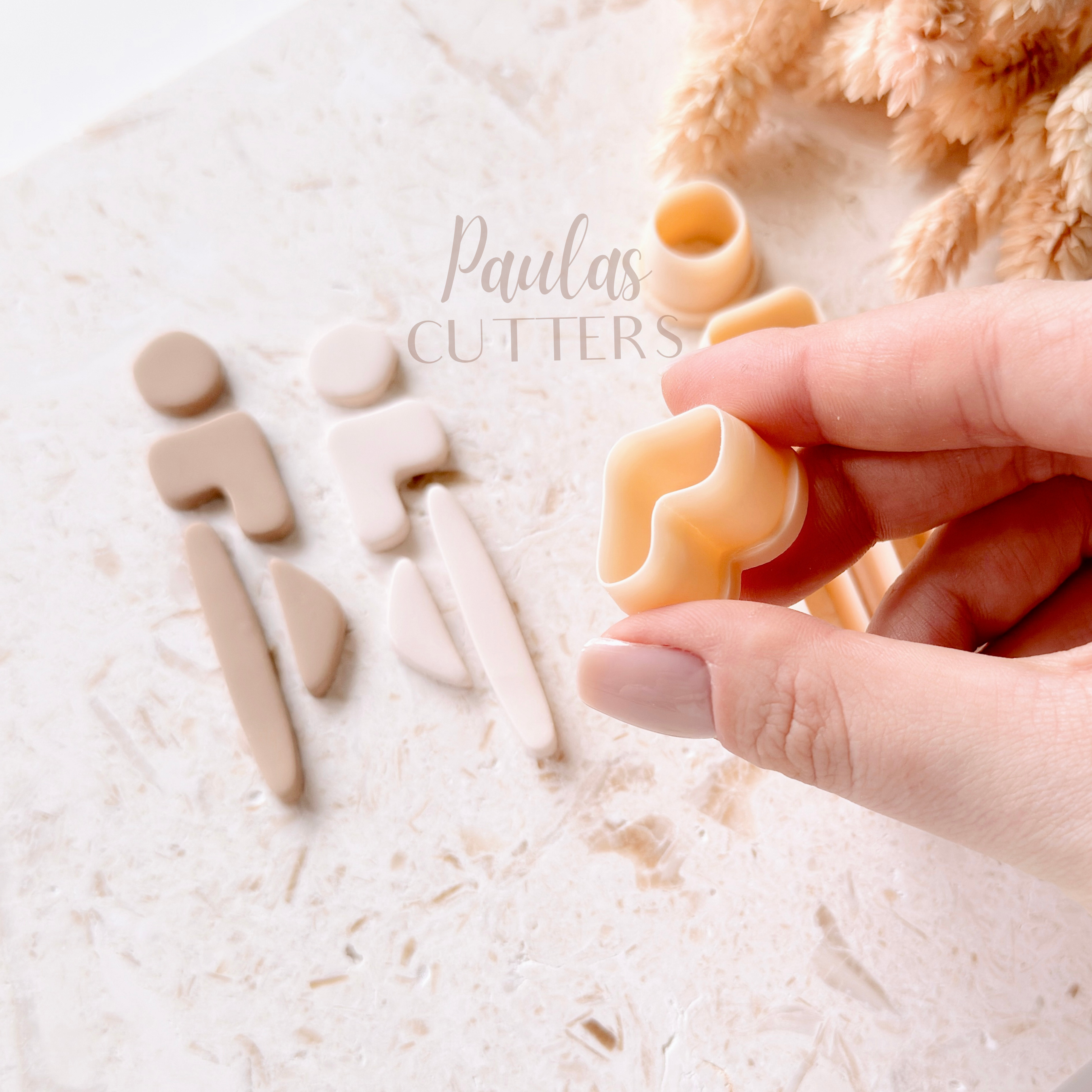 Polymer Clay Cutter, Human Figure Shapes, Abstract Earring Cutter Tool, Clay Cutters for Jewelry, F-18
