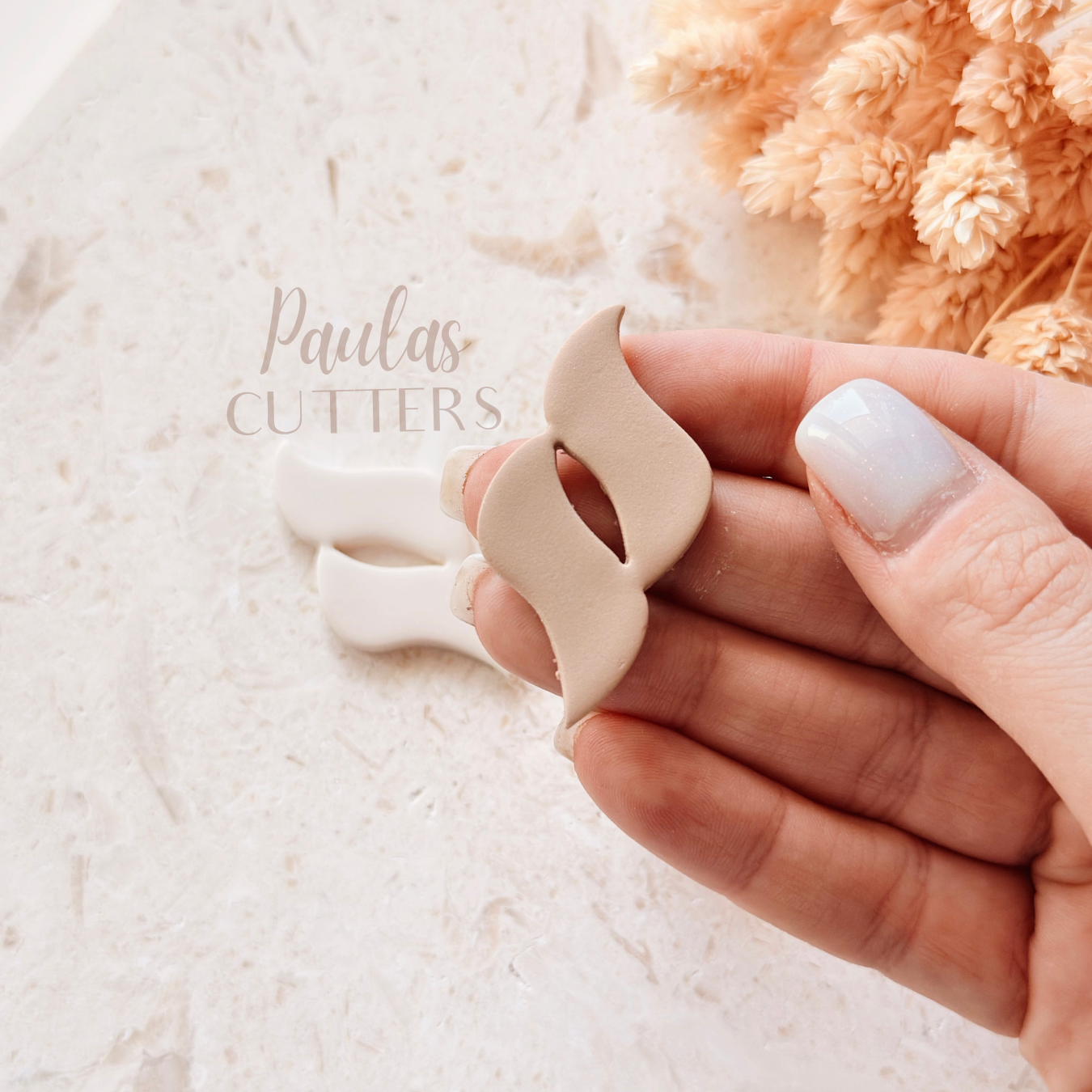 Polymer Clay Cutter, Abstract Leaf Shape, Earring Cutter Tool, Clay Cutter for Jewelry Making, A-08