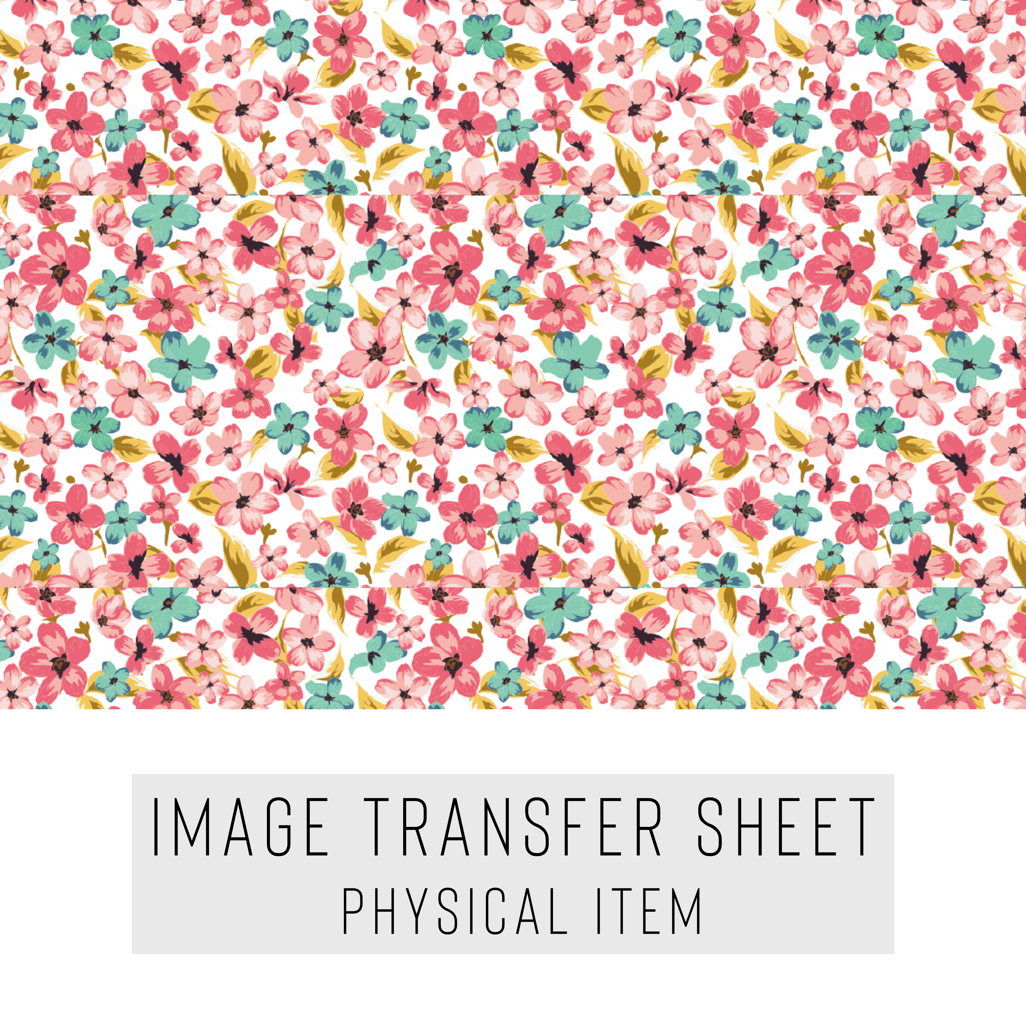 High quality water-soluble transfer paper applied on polymer clay, vibrant detailed pattern