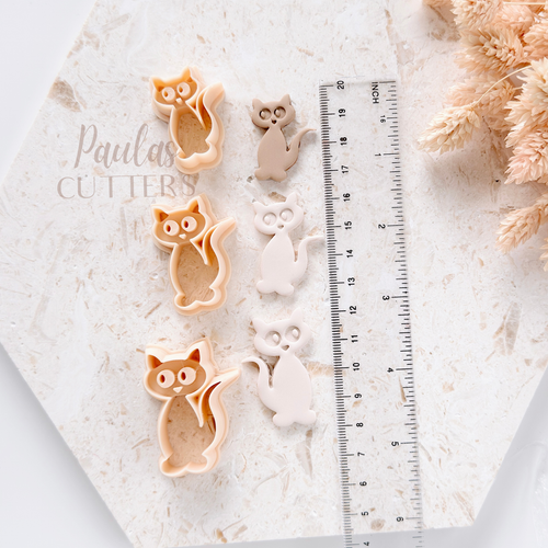 PolPolymer Clay Cutter, Owl Shapes, Earring Cutter Tool, Clay Cutters for Jewelry Making, F-29