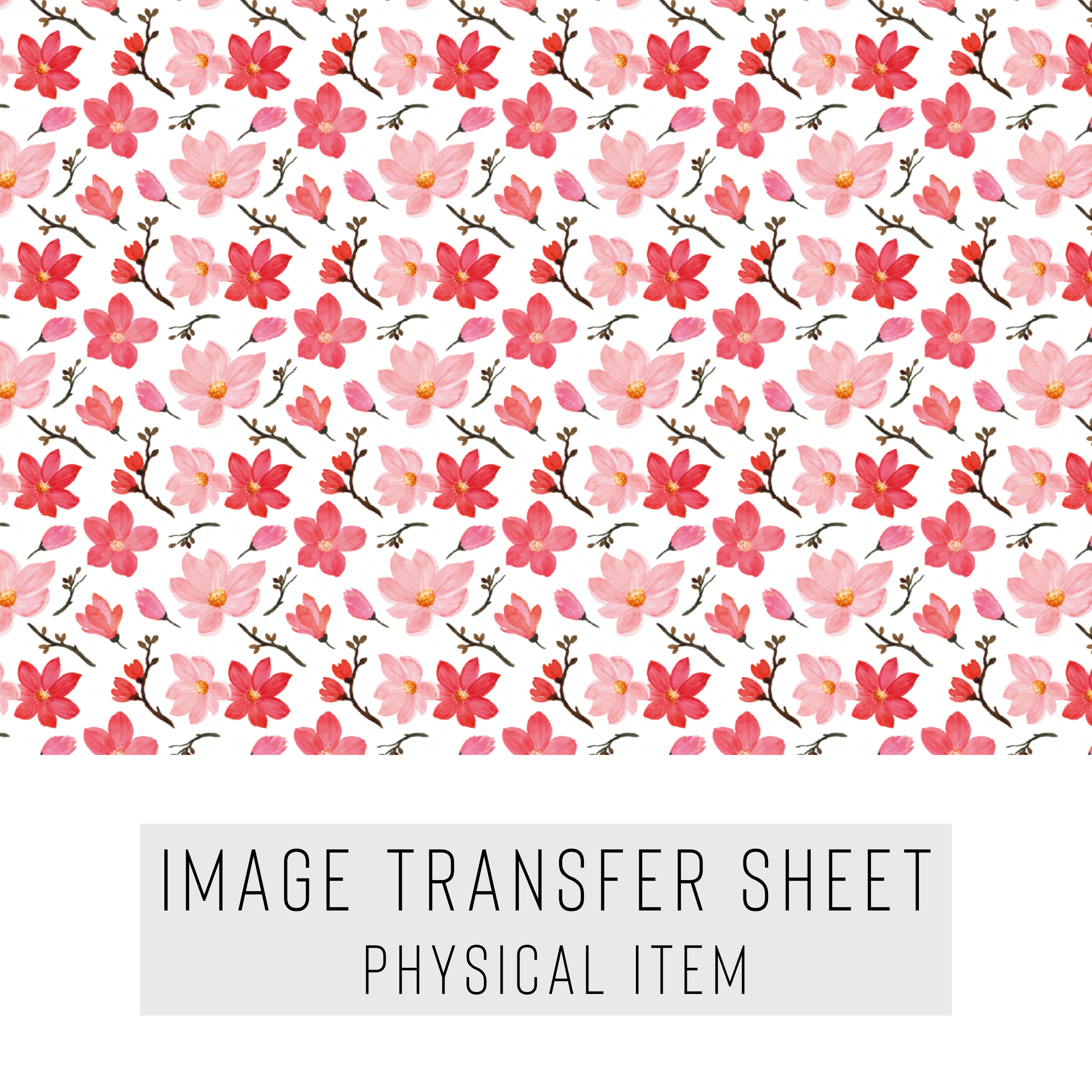 High quality water-soluble transfer paper applied on polymer clay, vibrant detailed pattern