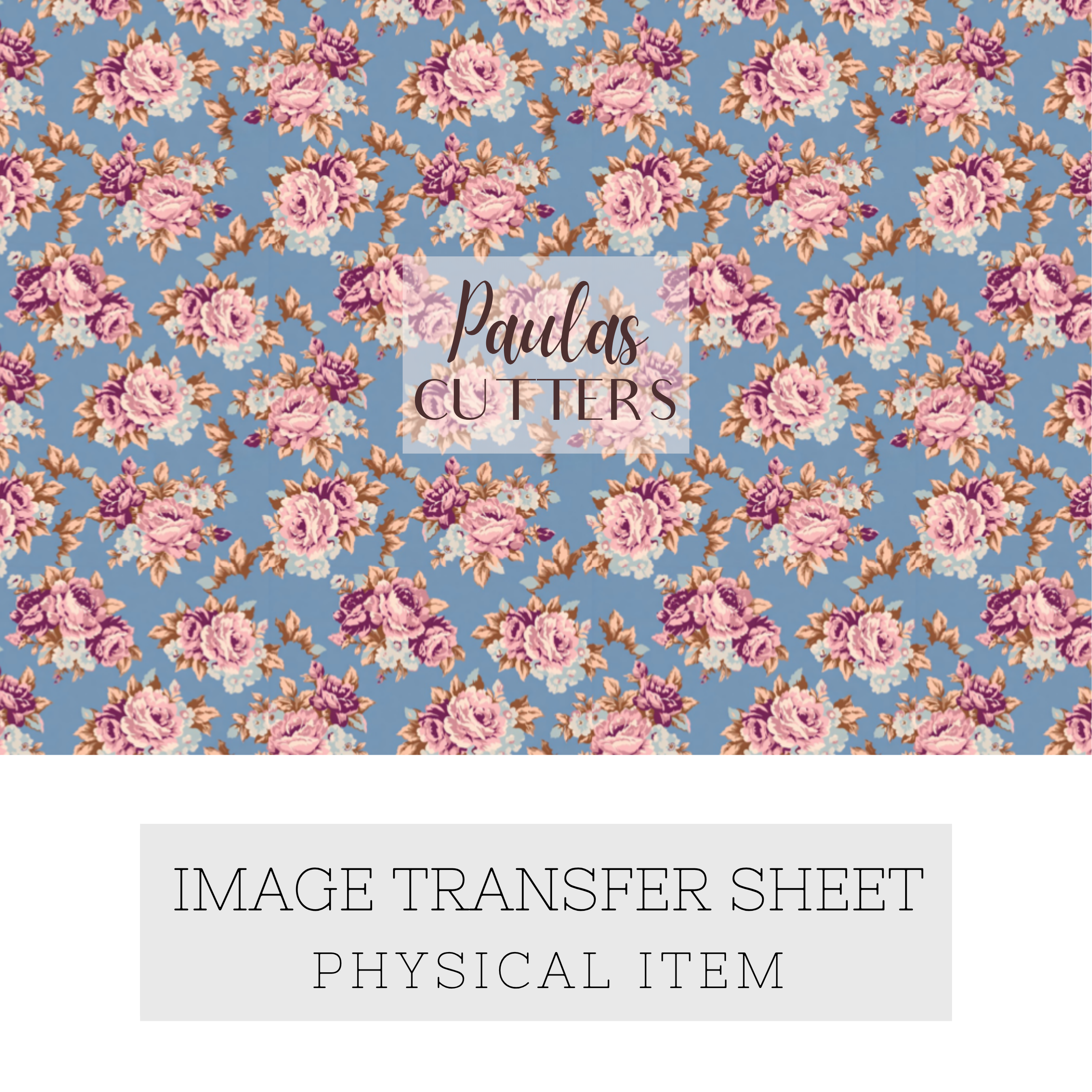 Papier transfert pour pâte polymère – Feuille hydrosoluble TP-455