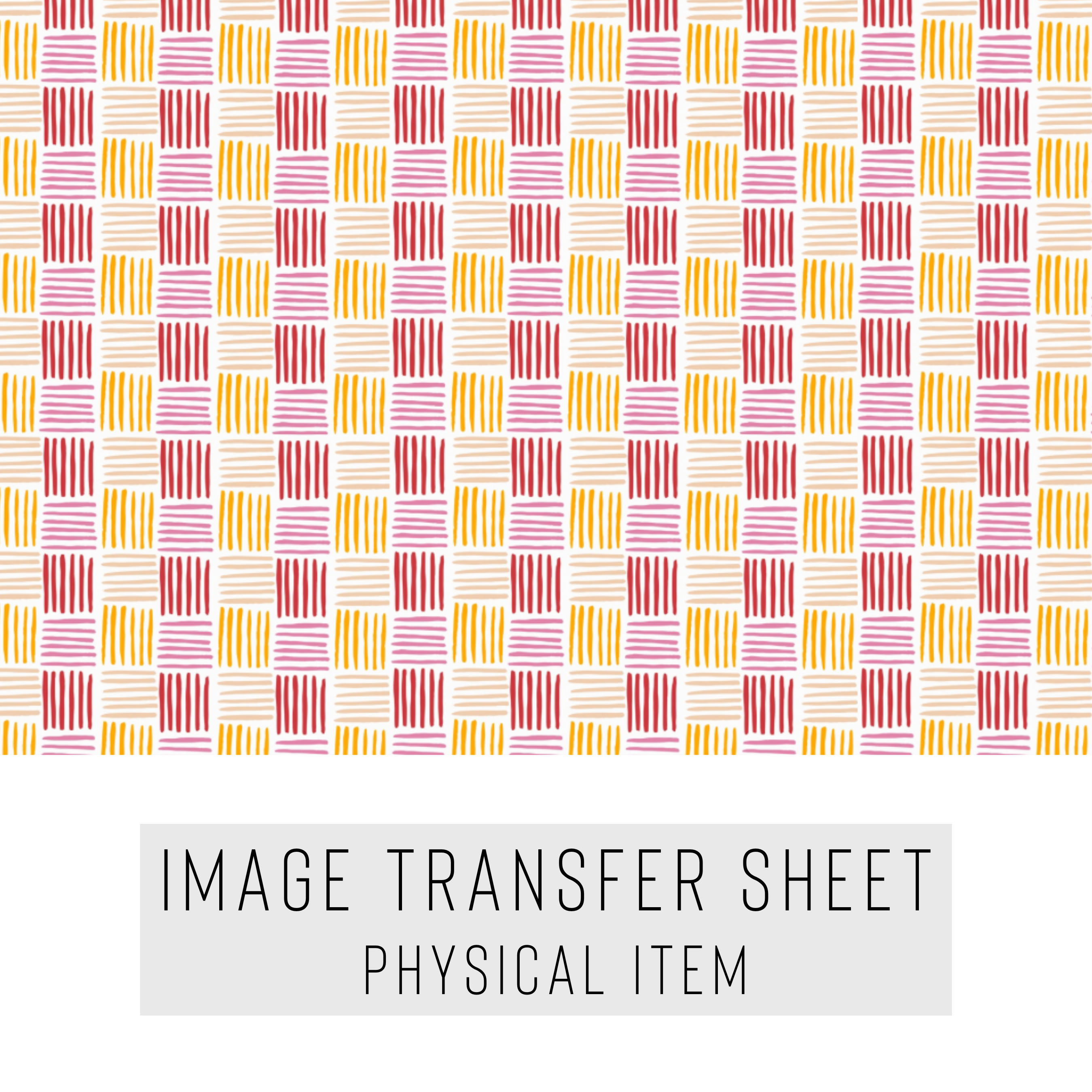 High quality water-soluble transfer paper applied on polymer clay, vibrant detailed pattern