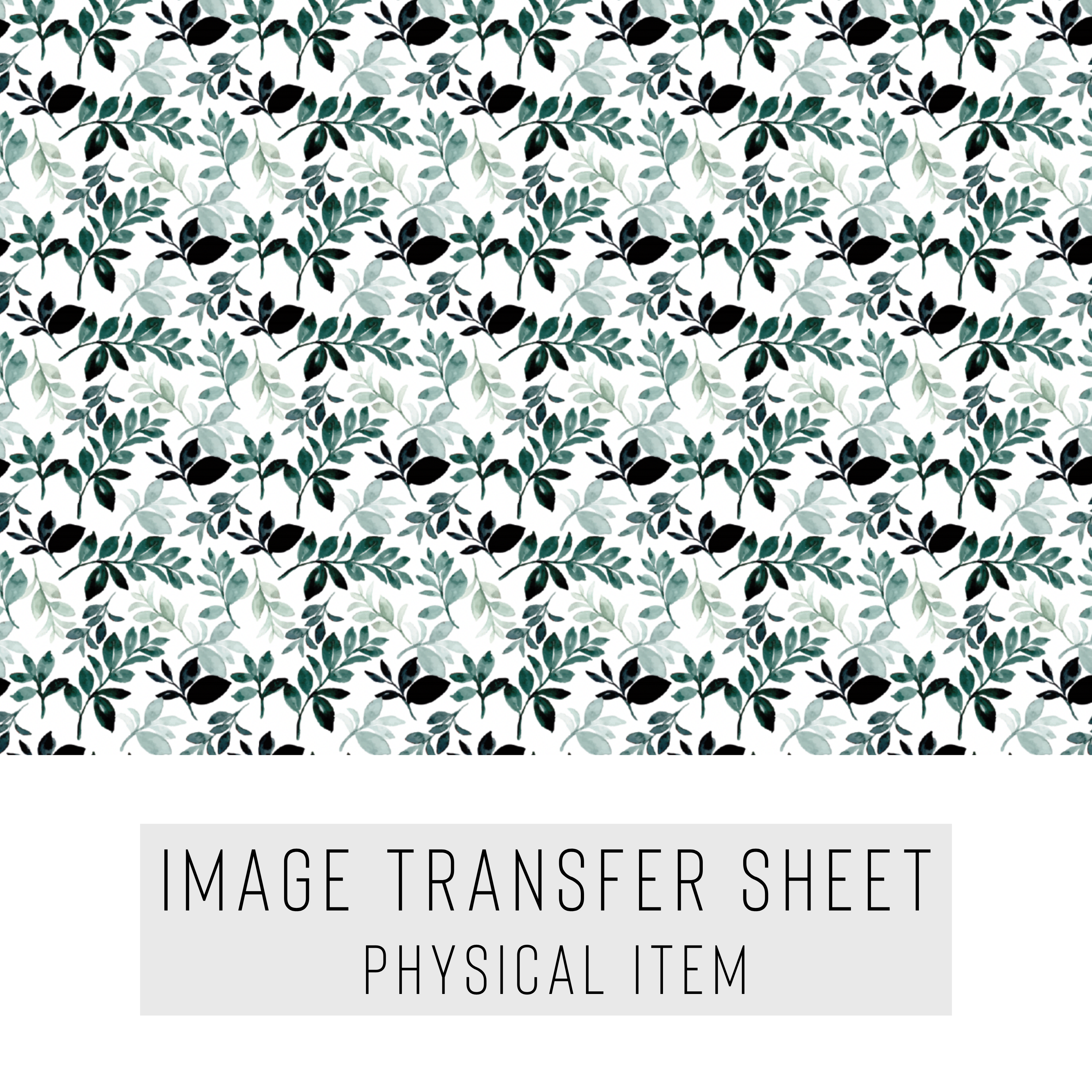 High quality water-soluble transfer paper applied on polymer clay, vibrant detailed pattern