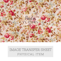 Papier transfert pour pâte polymère – Feuille hydrosoluble TP-455