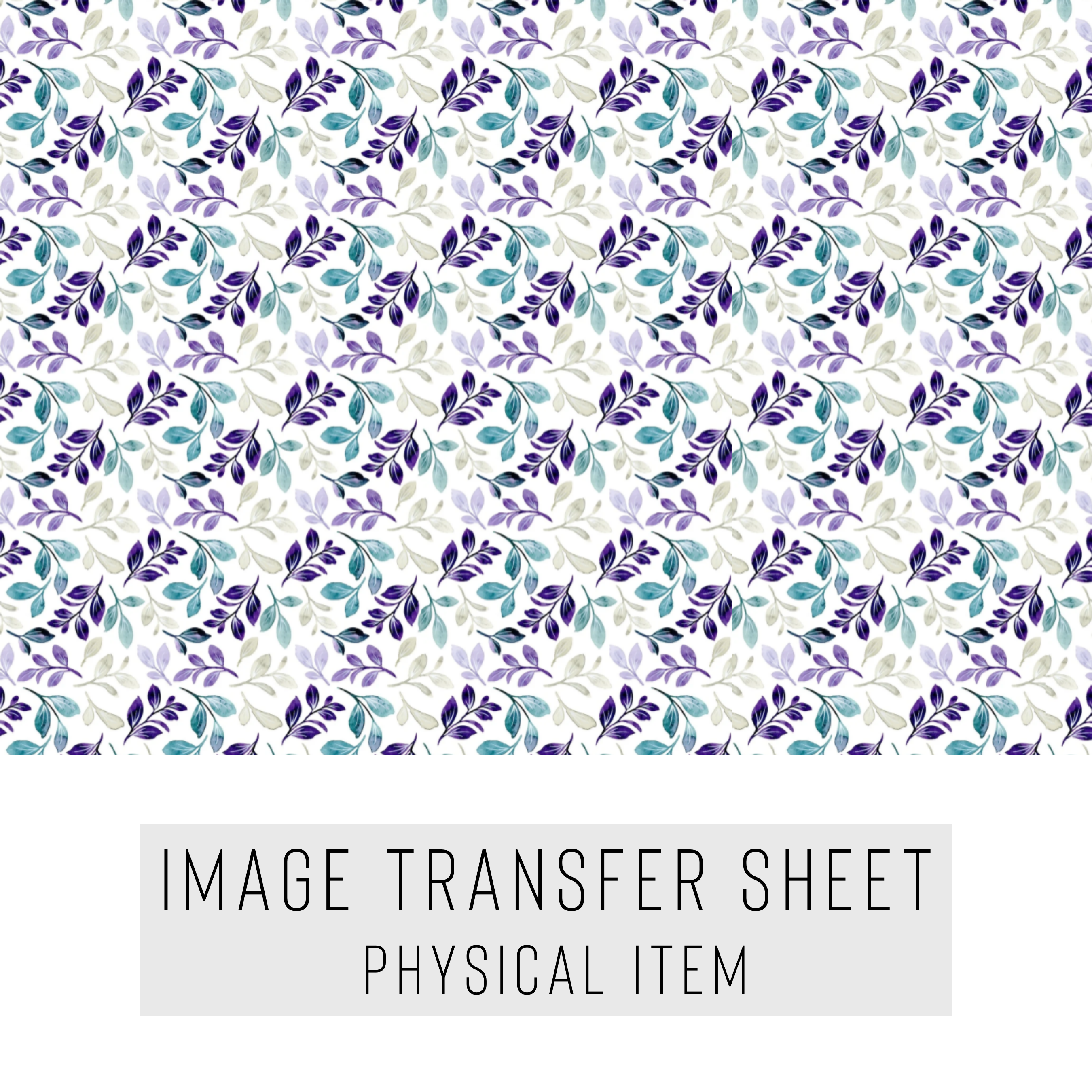 High quality water-soluble transfer paper applied on polymer clay, vibrant detailed pattern