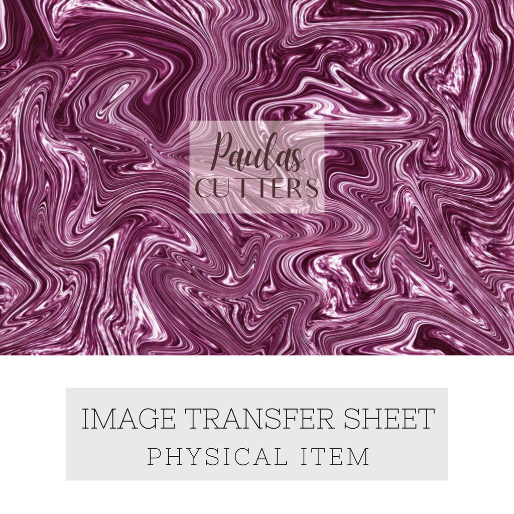 Papier transfert pour pâte polymère – Feuille hydrosoluble TP-455