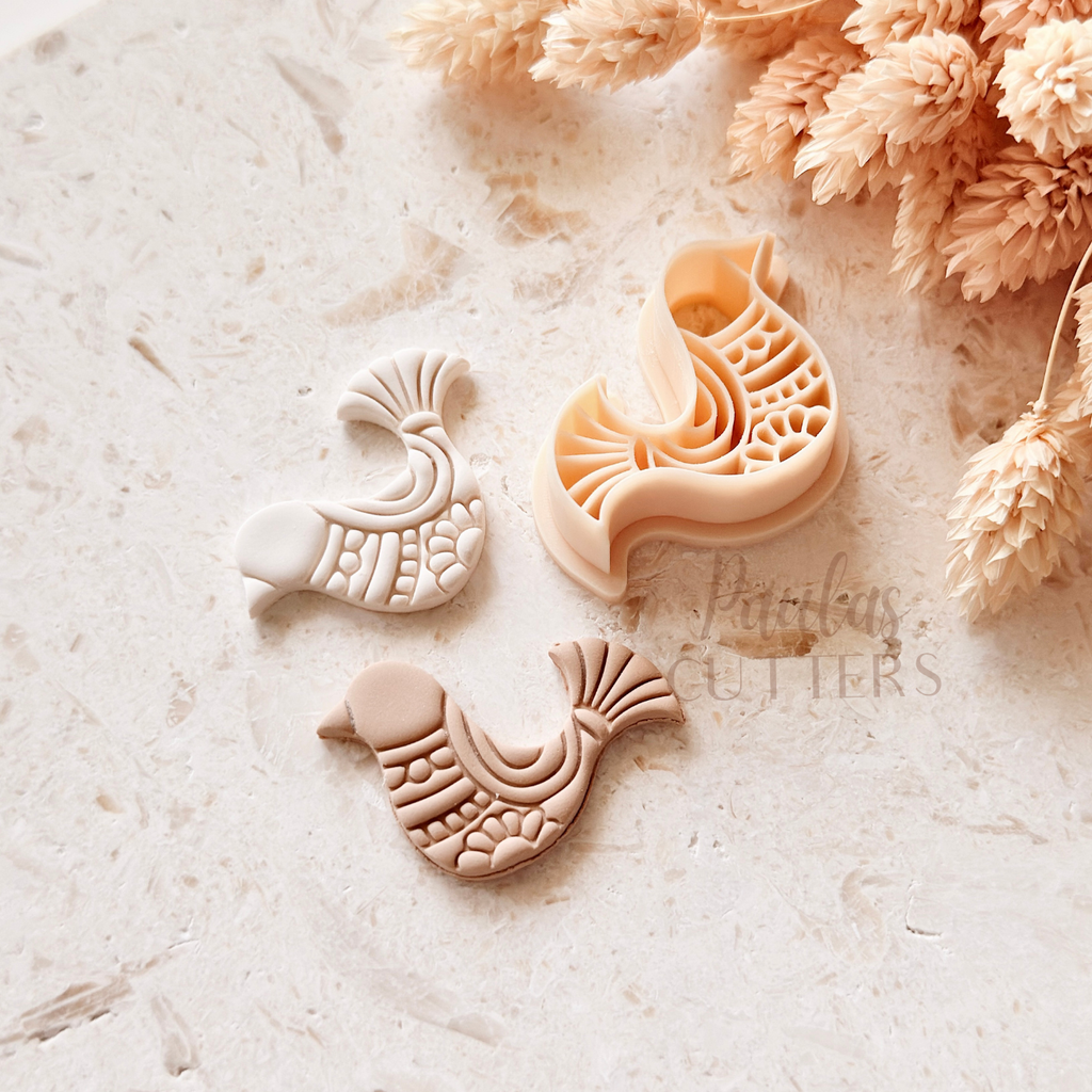 Polymer Clay Cutter, Bird Shape, Animal Earring Cutter Tool, Clay Cutter for Jewelry Making, A-24