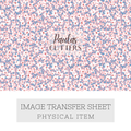 Papier transfert pour pâte polymère – Feuille hydrosoluble TP-455