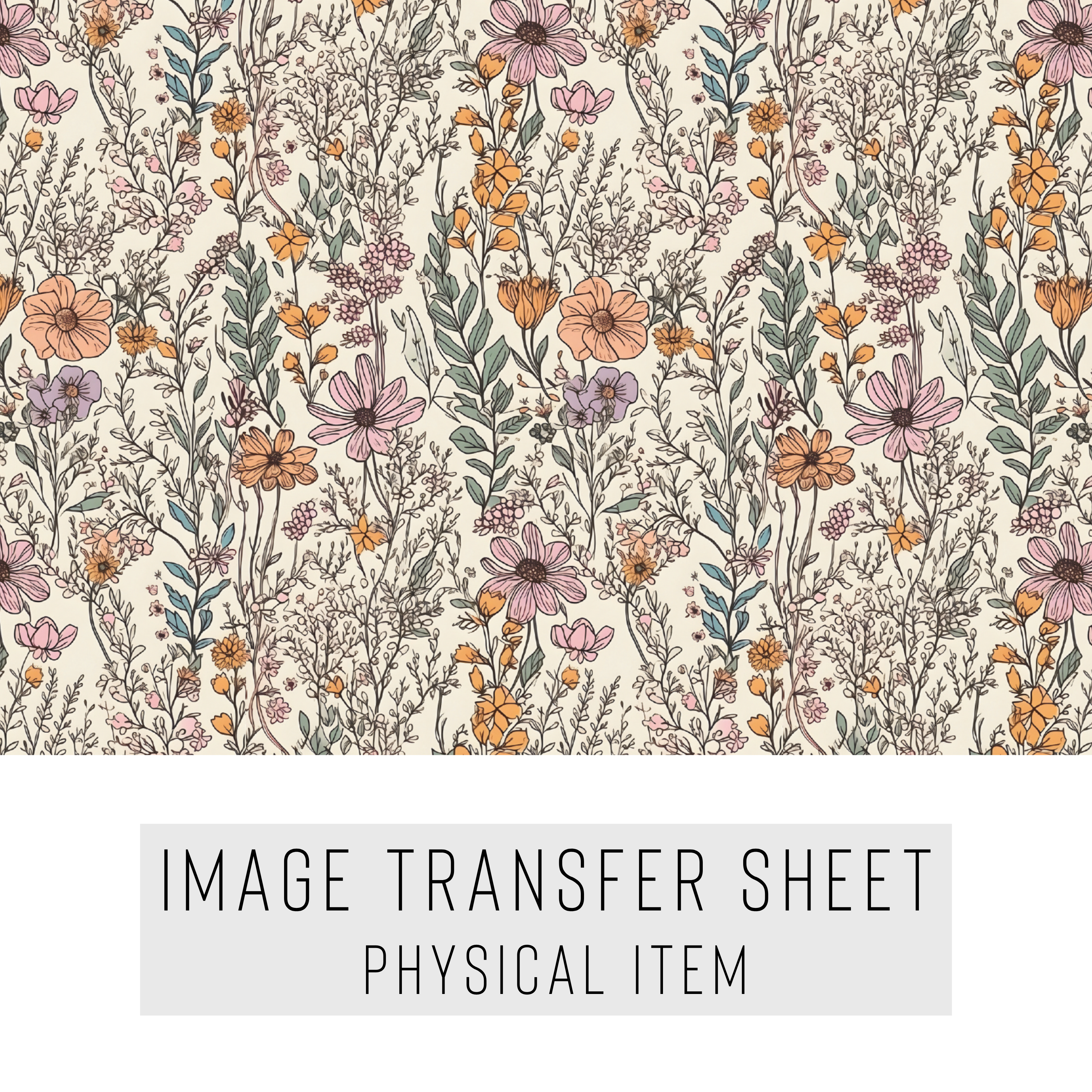 High quality water-soluble transfer paper applied on polymer clay, vibrant detailed pattern