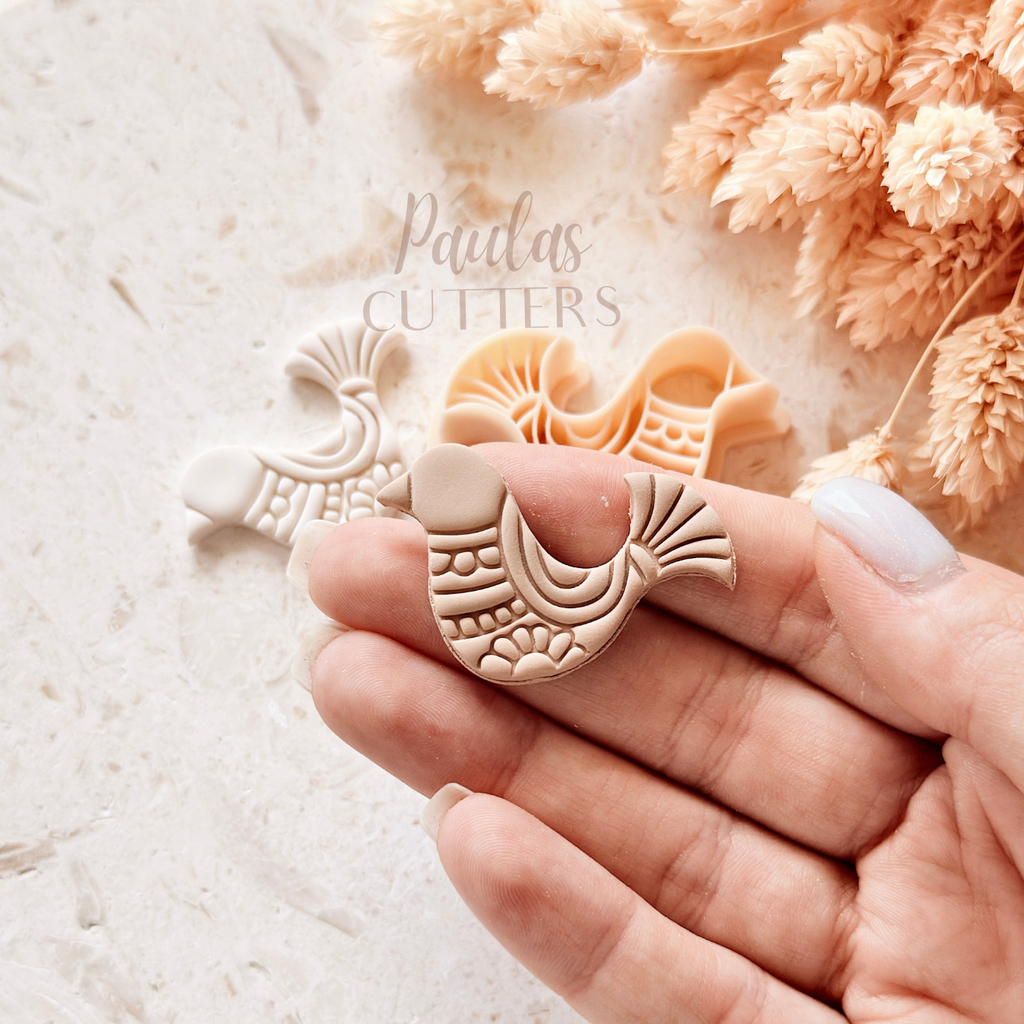 Polymer Clay Cutter, Bird Shape, Animal Earring Cutter Tool, Clay Cutter for Jewelry Making, A-24