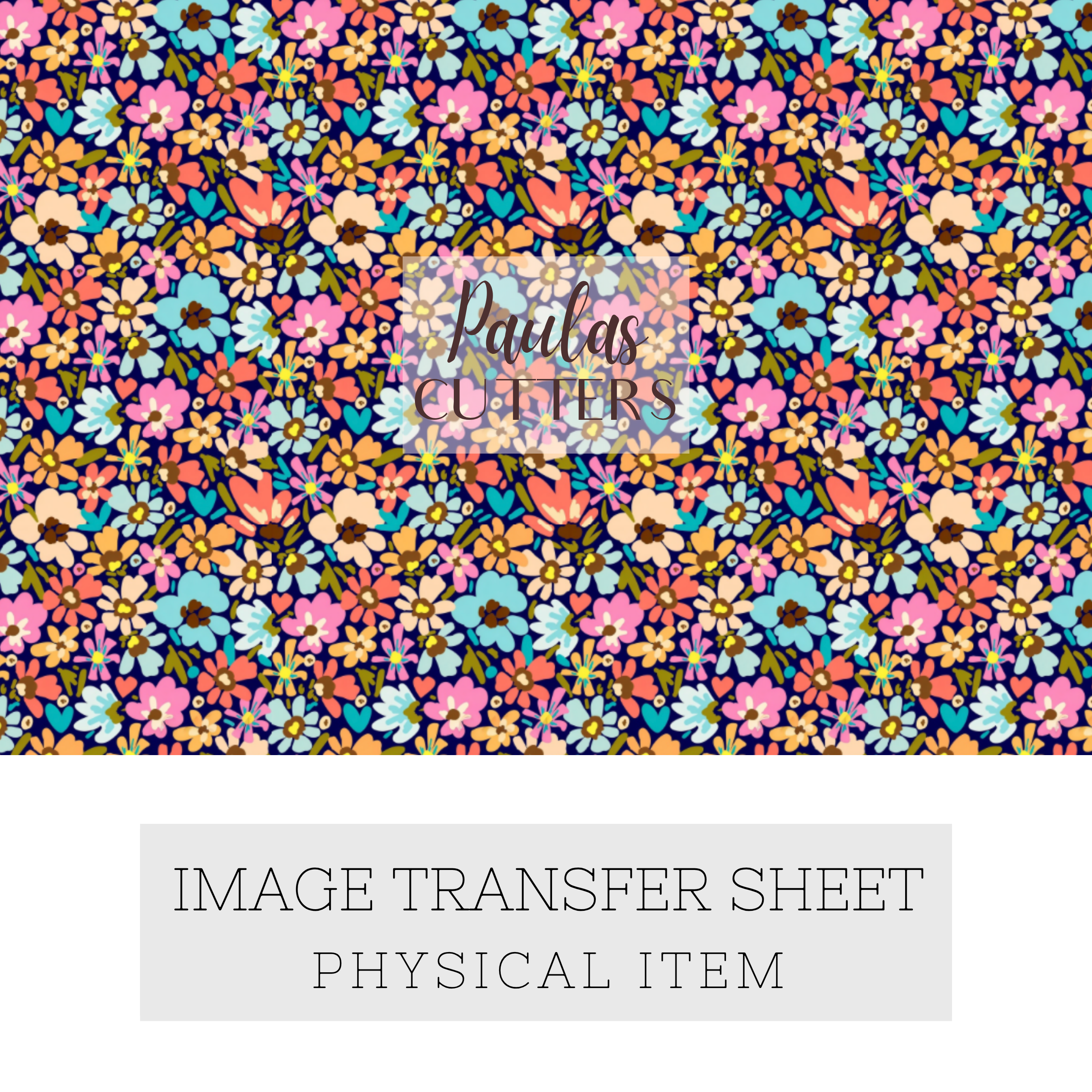Papier transfert pour pâte polymère – Feuille hydrosoluble TP-455