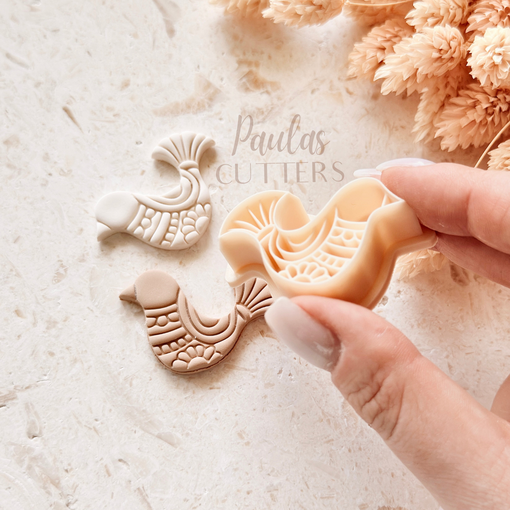 Polymer Clay Cutter, Bird Shape, Animal Earring Cutter Tool, Clay Cutter for Jewelry Making, A-24