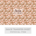 Papier transfert pour pâte polymère – Feuille hydrosoluble TP-455
