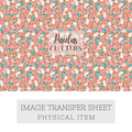 Papier transfert pour pâte polymère – Feuille hydrosoluble TP-455