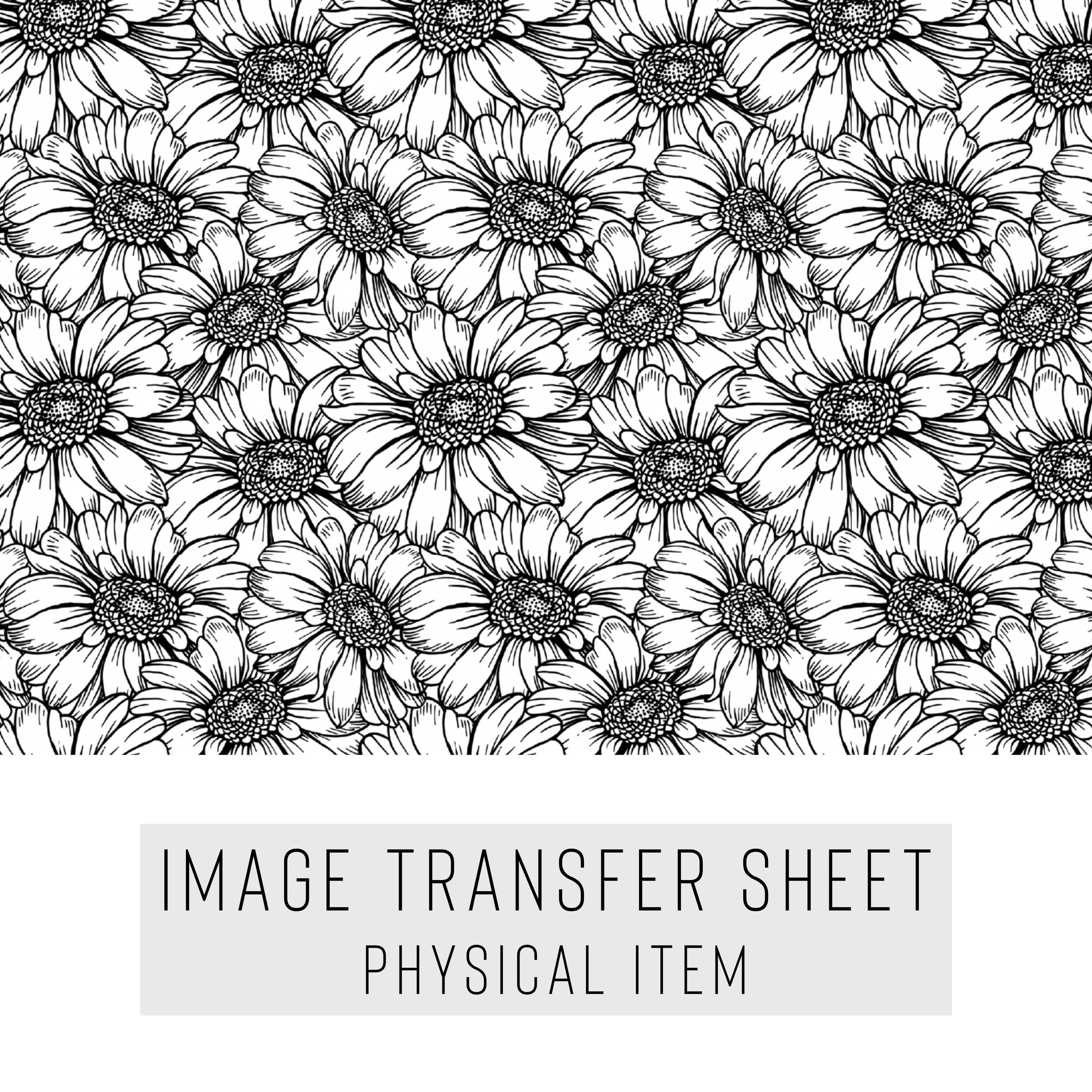 High quality water-soluble transfer paper applied on polymer clay, vibrant detailed pattern