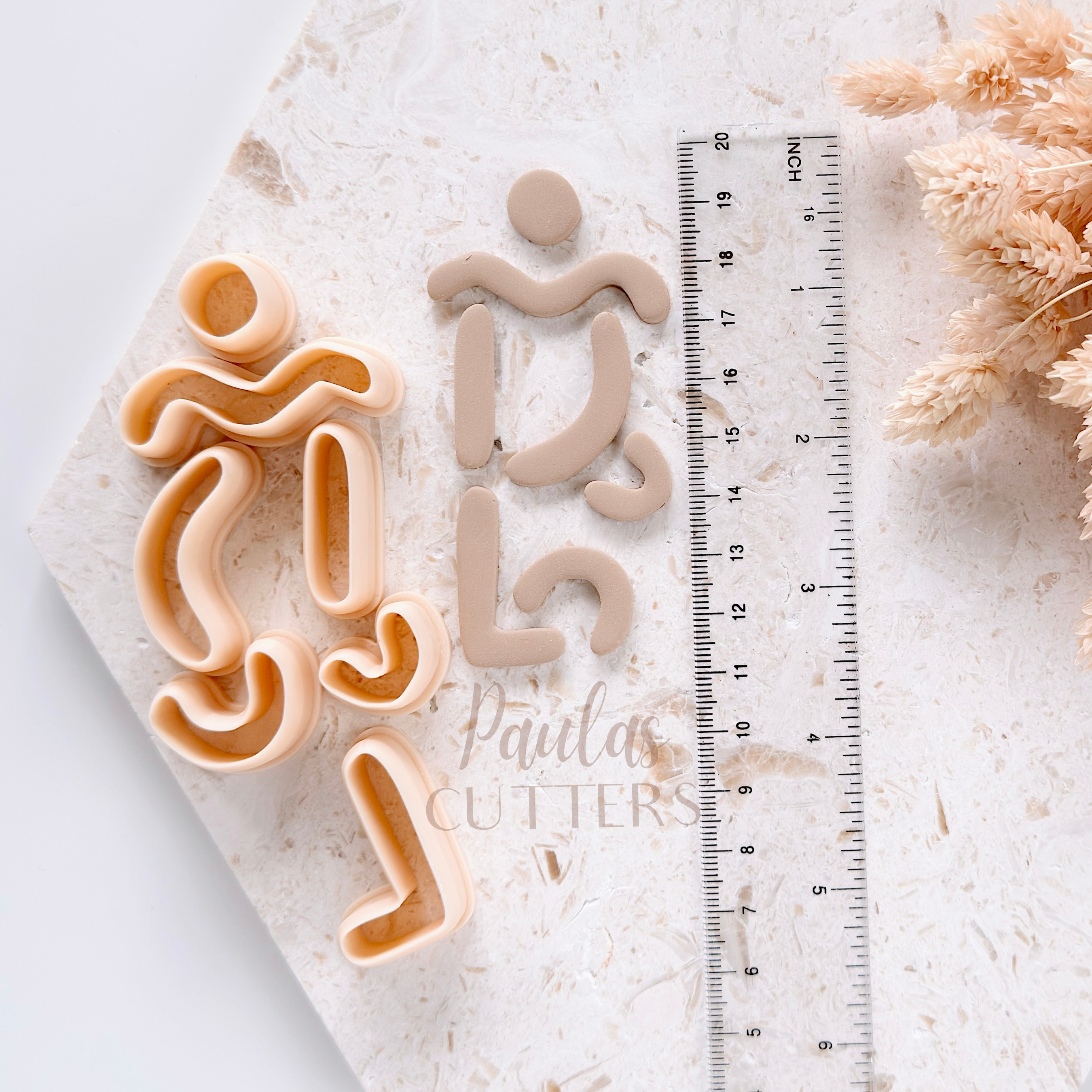 Polymer Clay Cutter, Organic Shapes, Earring Cutter Tool, Clay Cutters for Jewelry Making, F-21