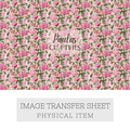 Papier transfert pour pâte polymère – Feuille hydrosoluble TP-455