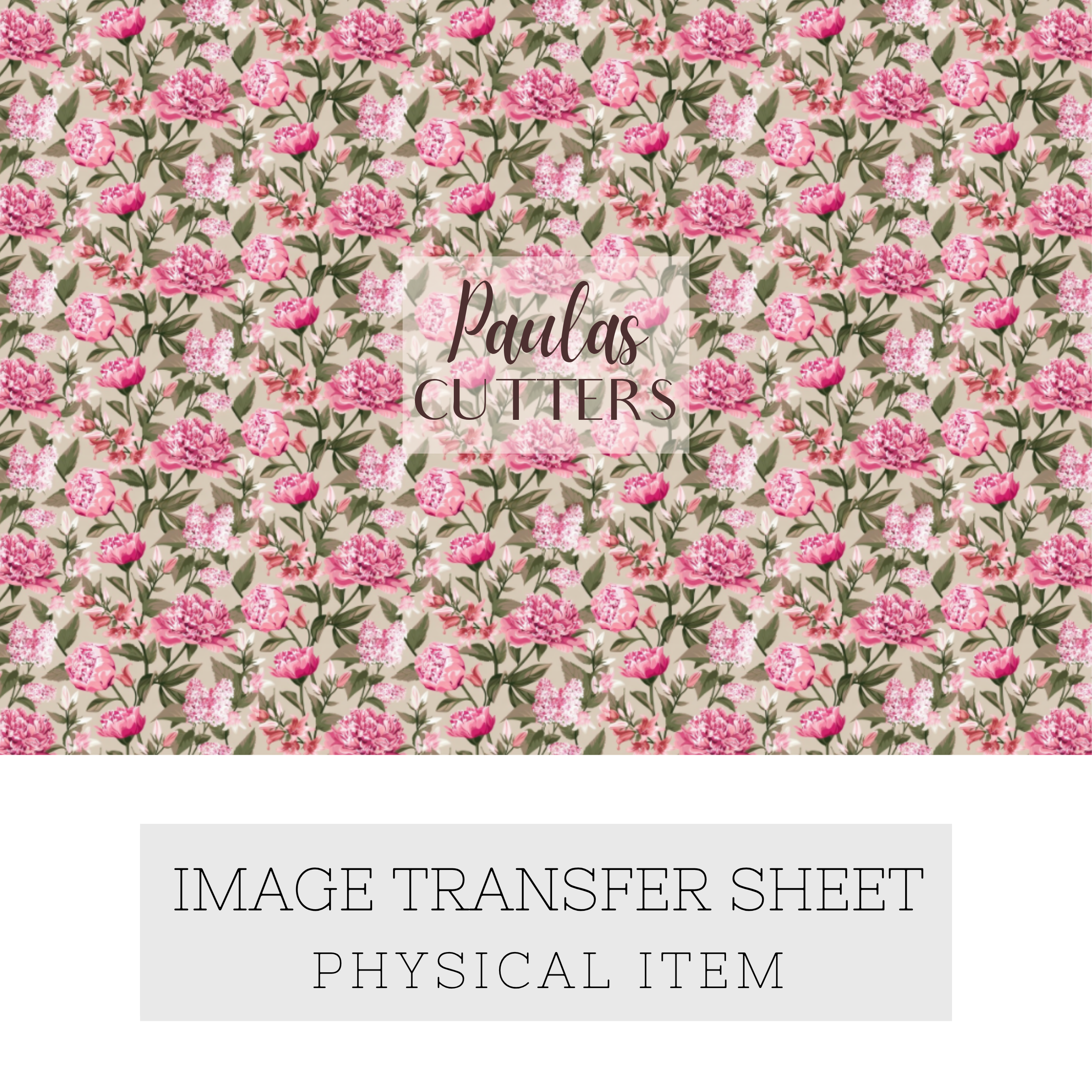 Papier transfert pour pâte polymère – Feuille hydrosoluble TP-455