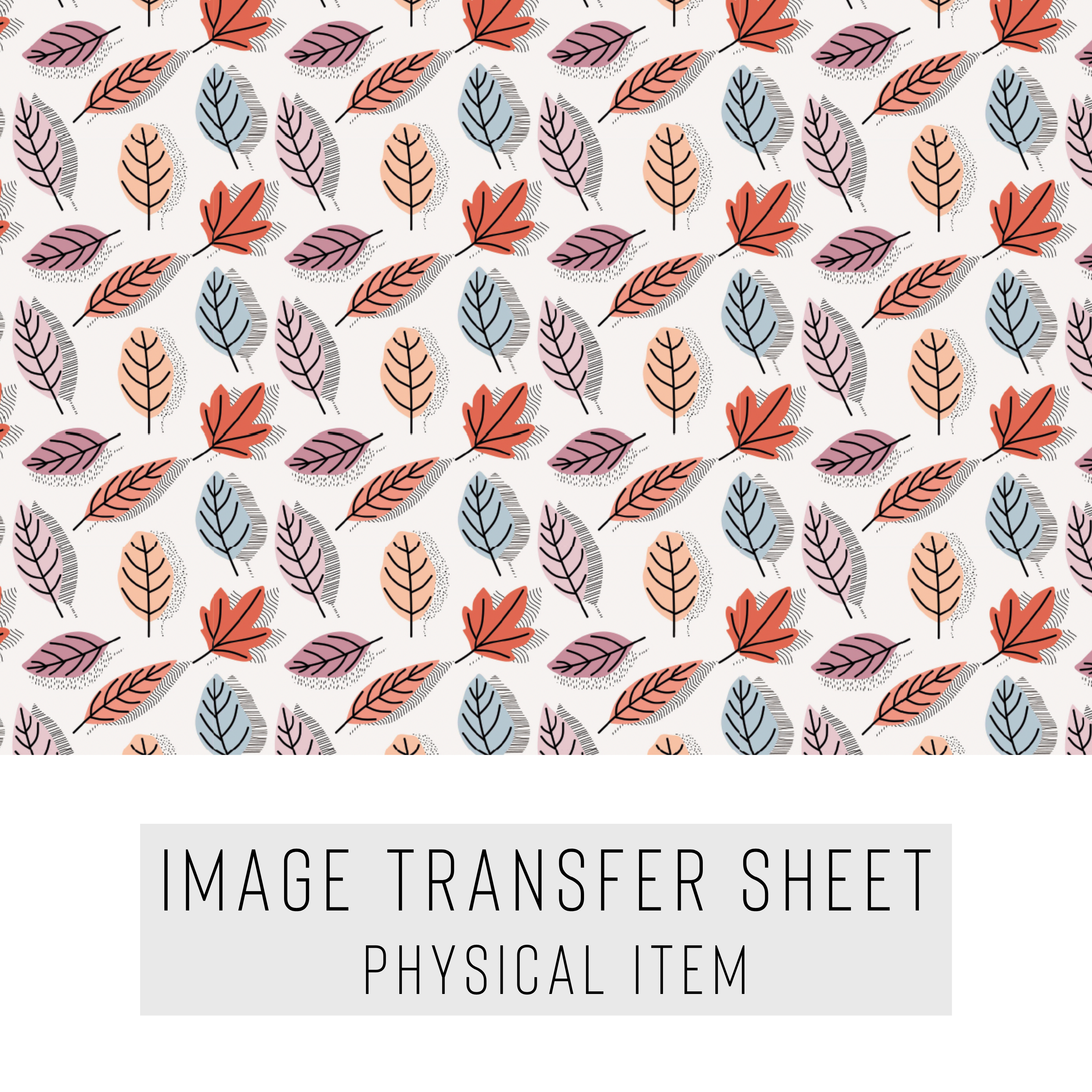 High quality water-soluble transfer paper applied on polymer clay, vibrant detailed pattern