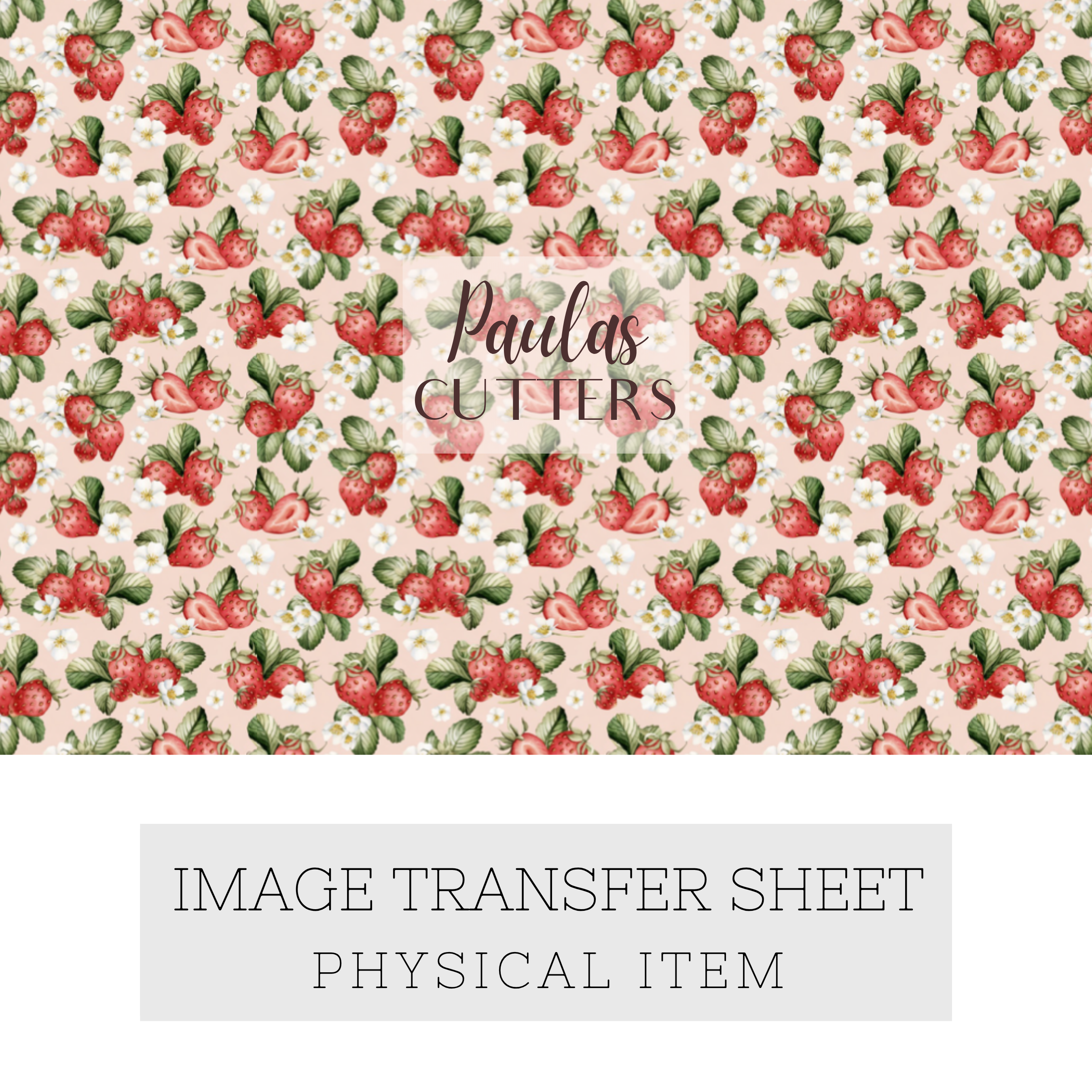 Papier transfert pour pâte polymère – Feuille hydrosoluble TP-455