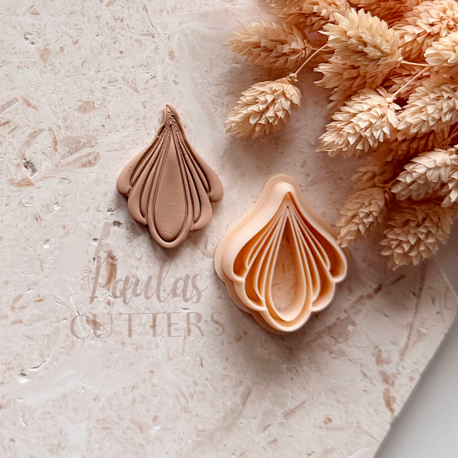 Cortador de arcilla polimérica – Forma básica – Herramienta de corte de pendientes S-02