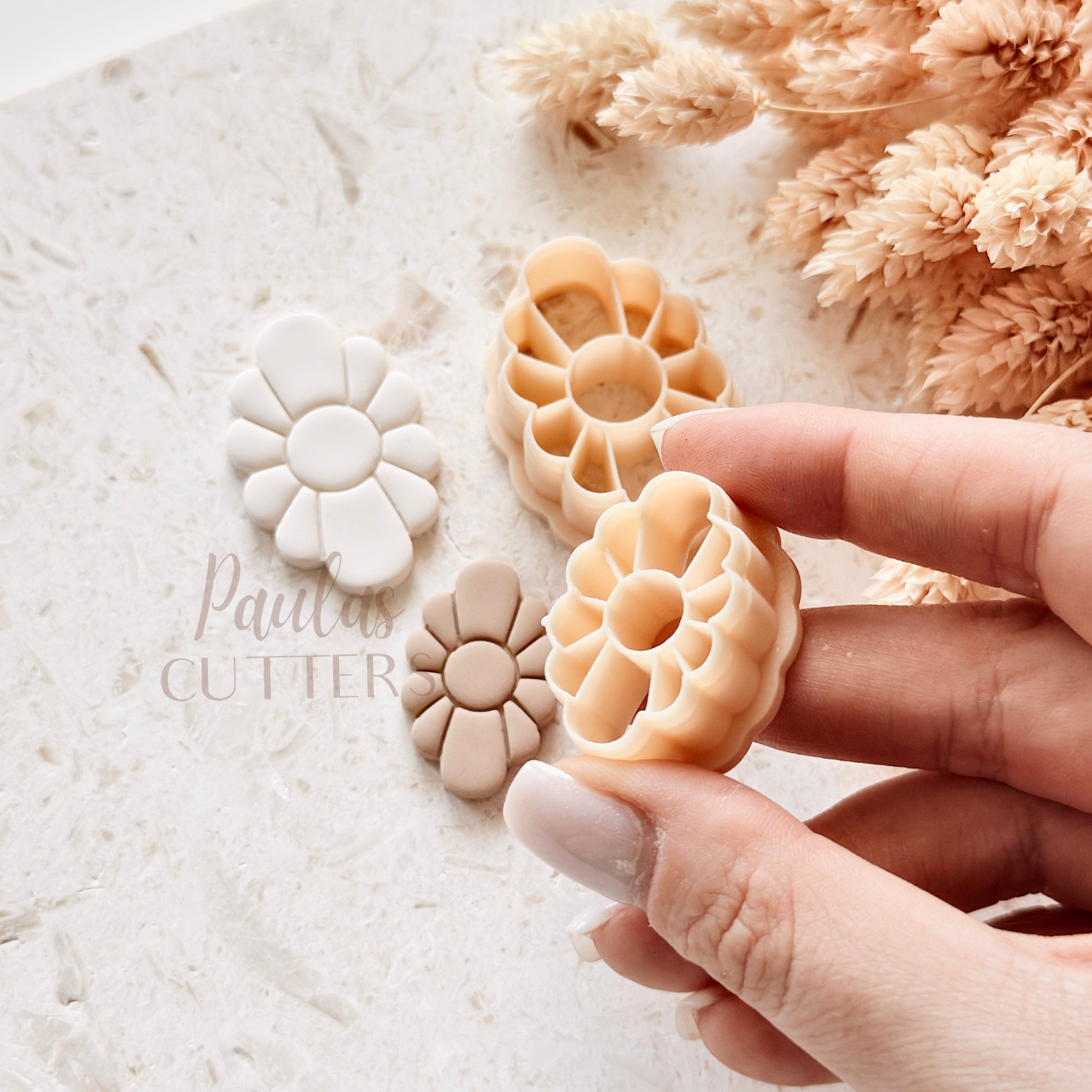Polymer Clay Cutter, Daisy Flower Shape, Floral Earring Cutter Tool, Clay Cutter for Jewelry Making, A-13