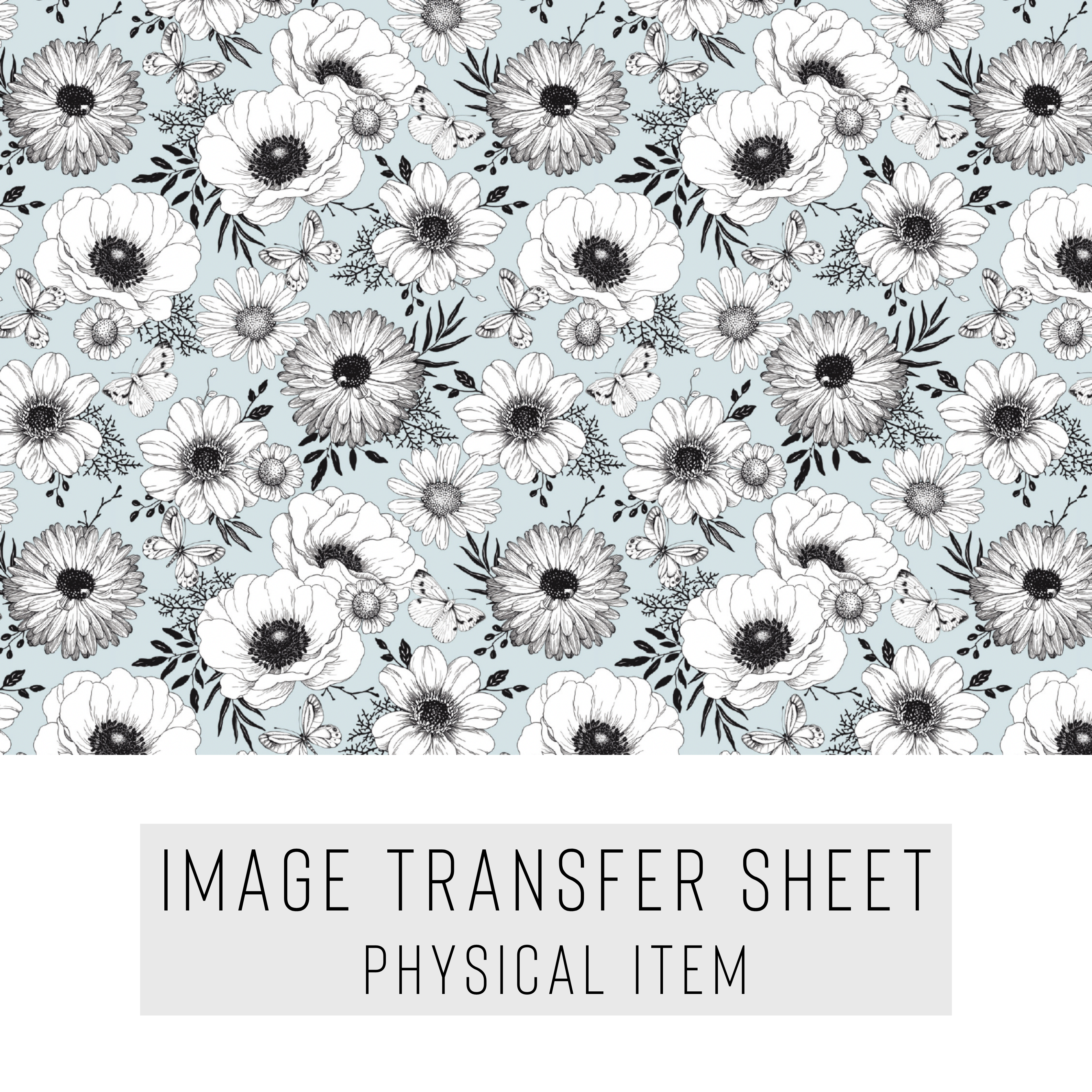 High quality water-soluble transfer paper applied on polymer clay, vibrant detailed pattern