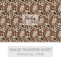Papier transfert pour pâte polymère – Feuille hydrosoluble TP-455