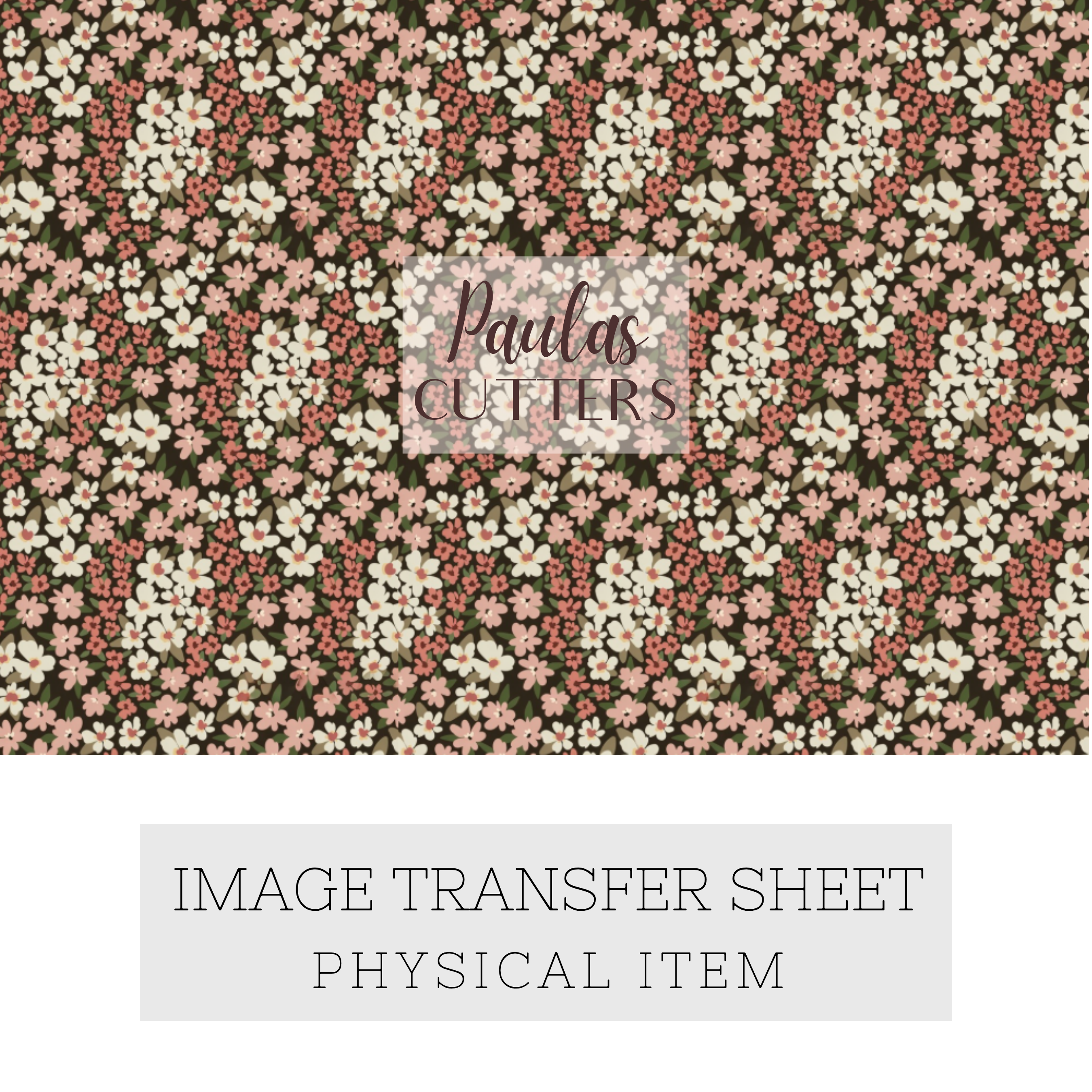 Papier transfert pour pâte polymère – Feuille hydrosoluble TP-455