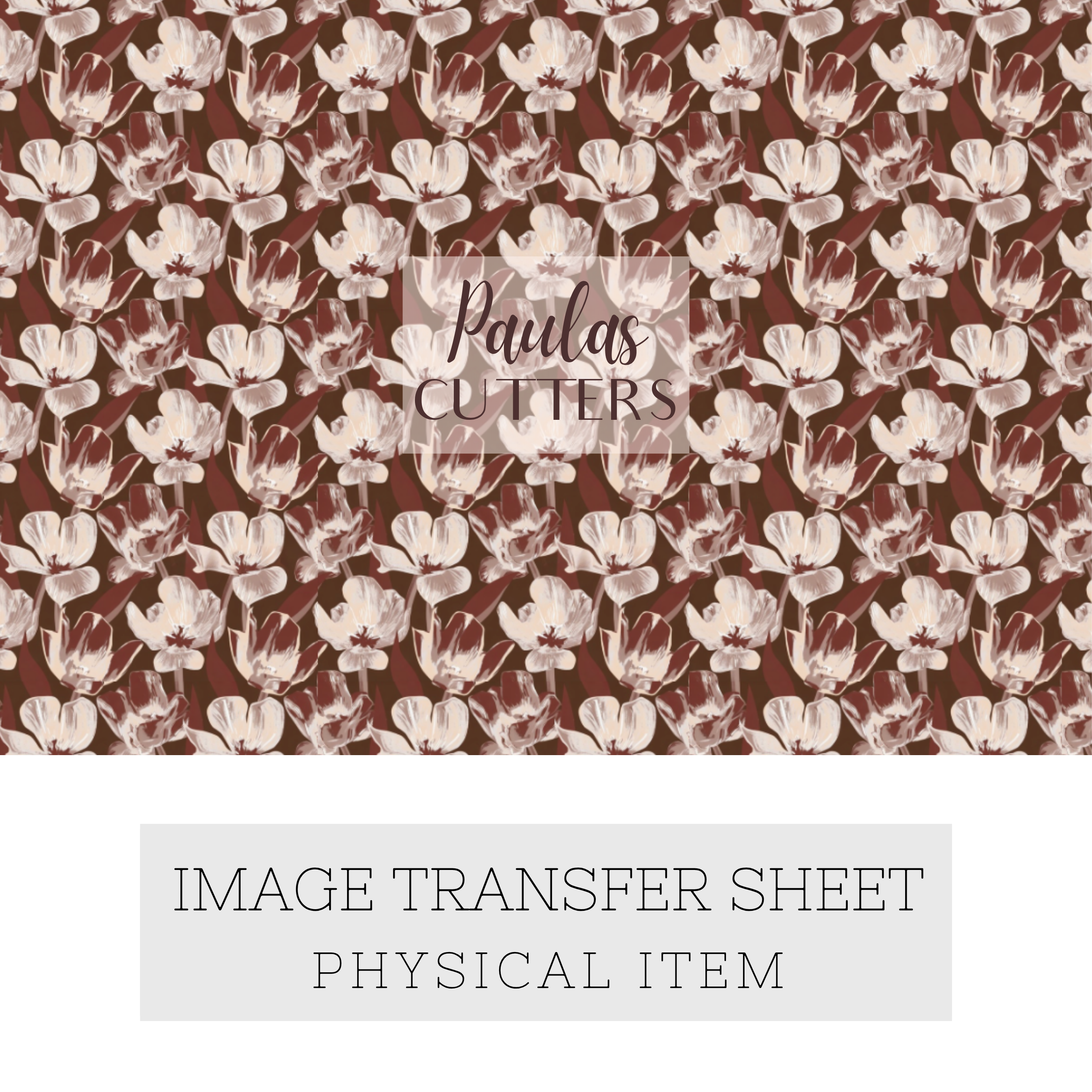 Papier transfert pour pâte polymère – Feuille hydrosoluble TP-455