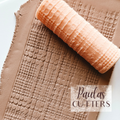 polymer clay texture roller abstract geometric pattern
