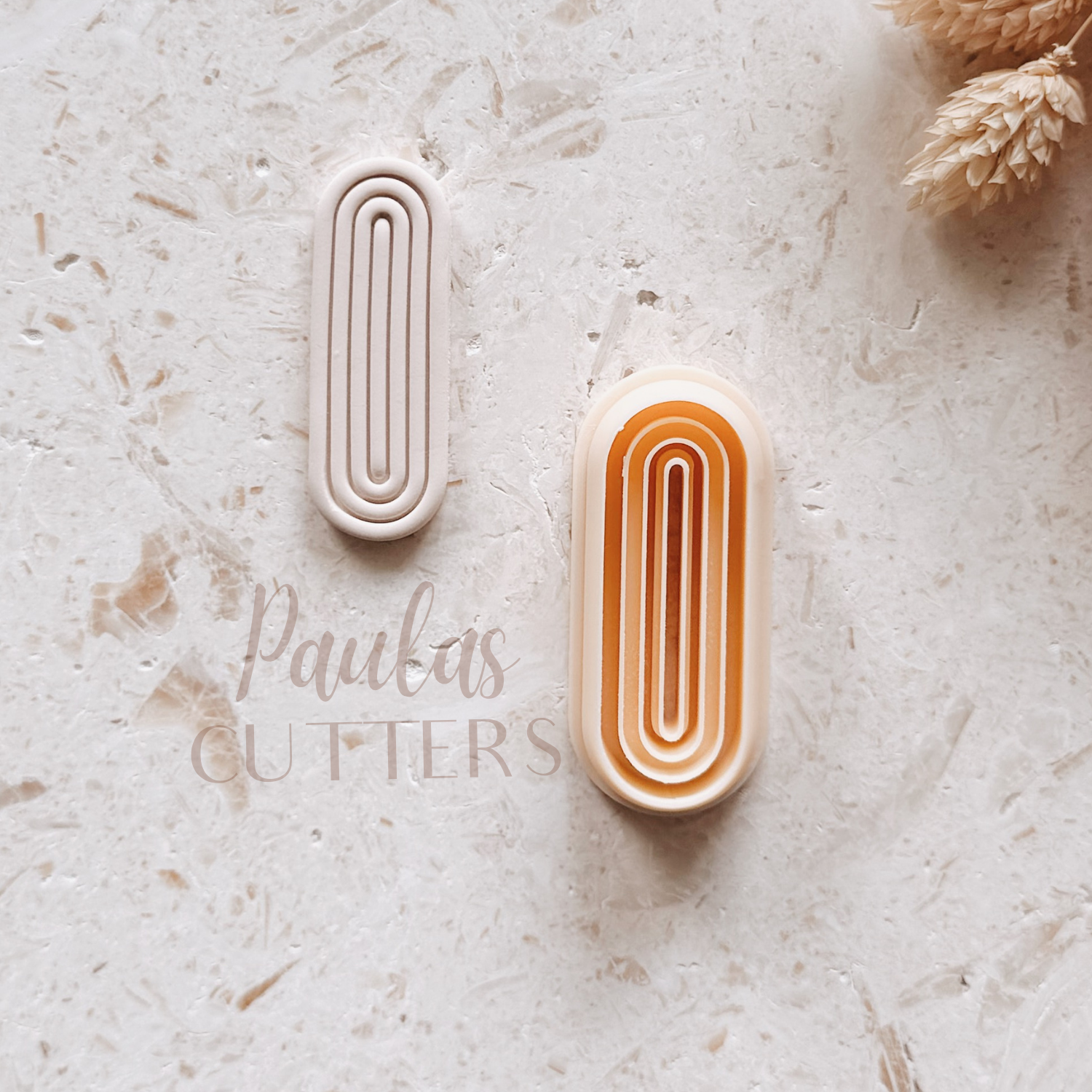 Emporte-pièce en pâte polymère – Forme de base – Outil pour boucles d'oreilles M-30