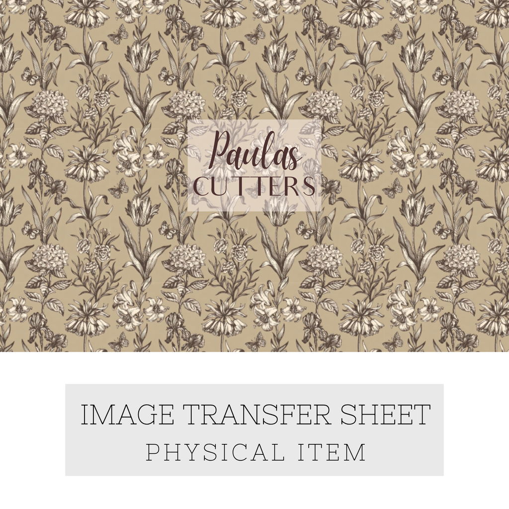 Papier transfert pour pâte polymère – Feuille hydrosoluble TP-455