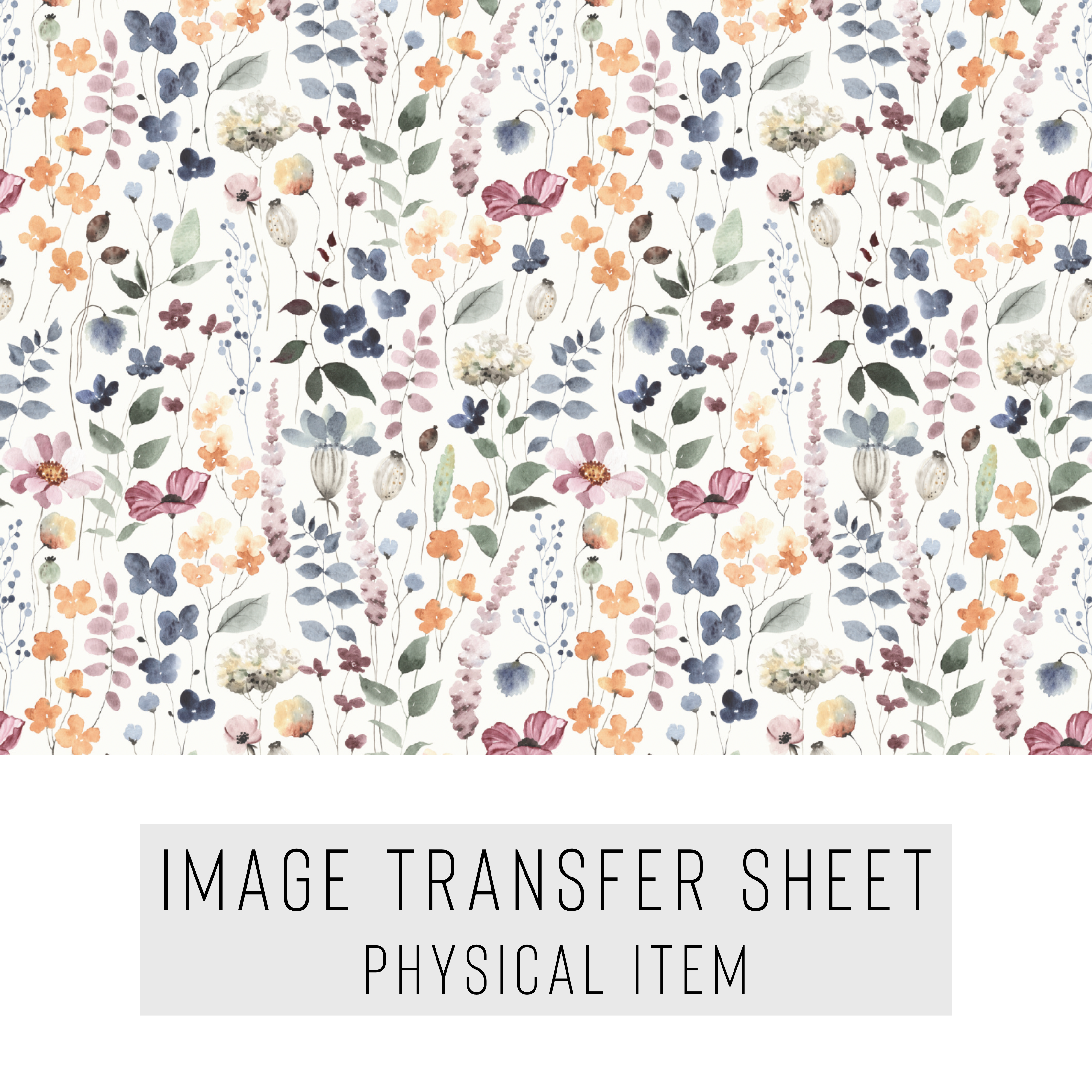 High quality water-soluble transfer paper applied on polymer clay, vibrant detailed pattern