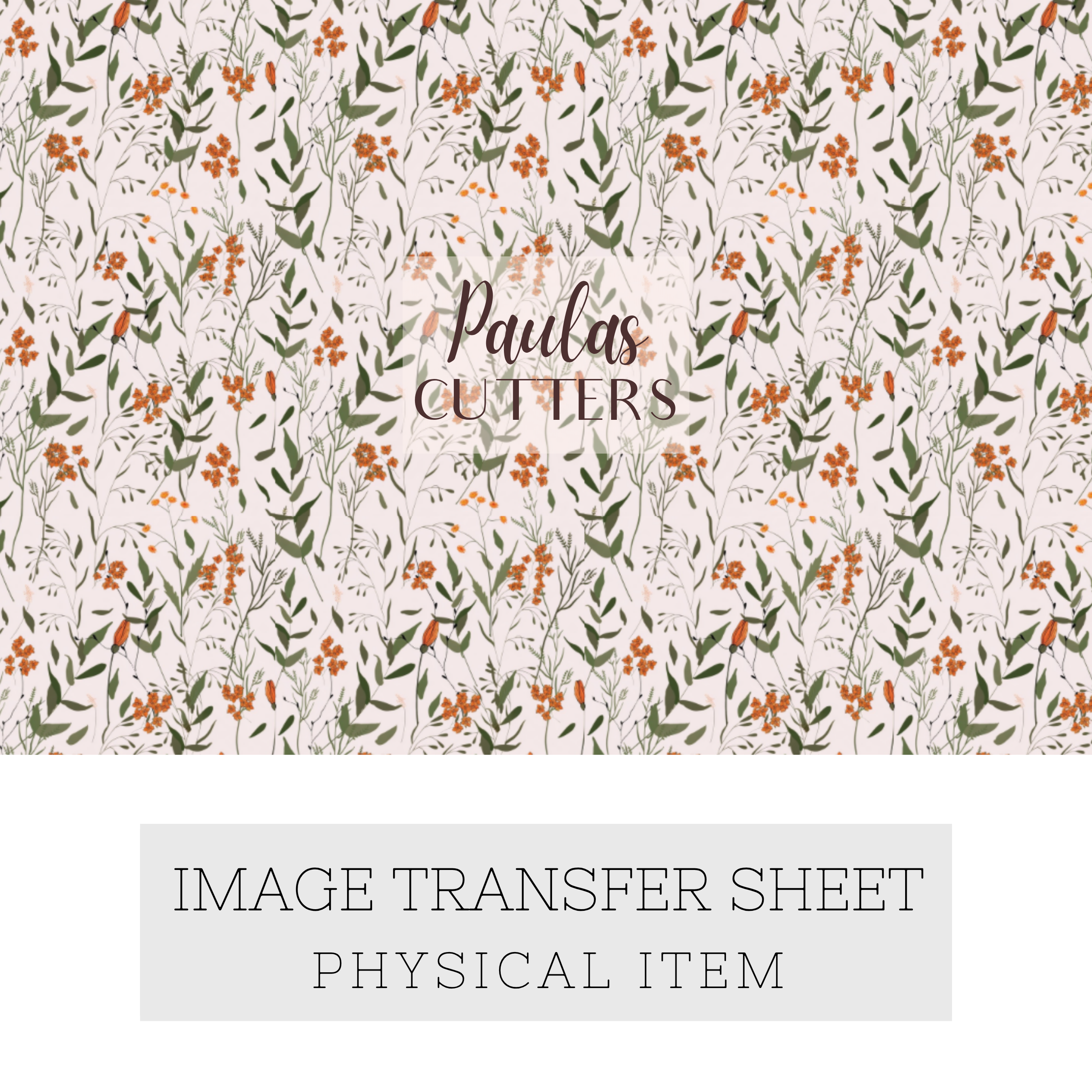 Papier transfert pour pâte polymère – Feuille hydrosoluble TP-455