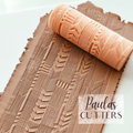 polymer clay texture roller abstract geometric pattern