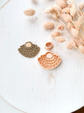 High quality polymer clay cutter creating clean sharp cuts for earrings and jewelry making