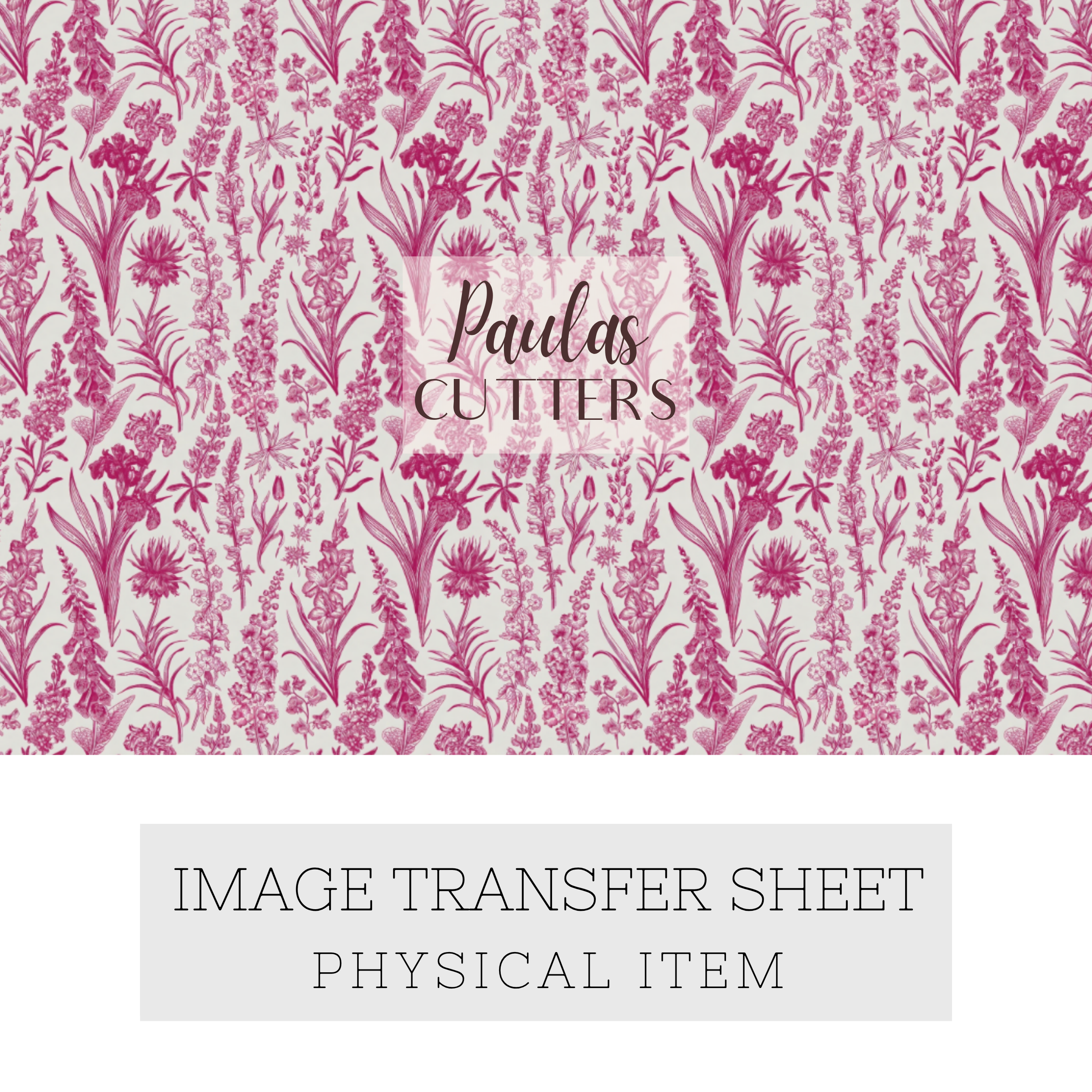 Papier transfert pour pâte polymère – Feuille hydrosoluble TP-455