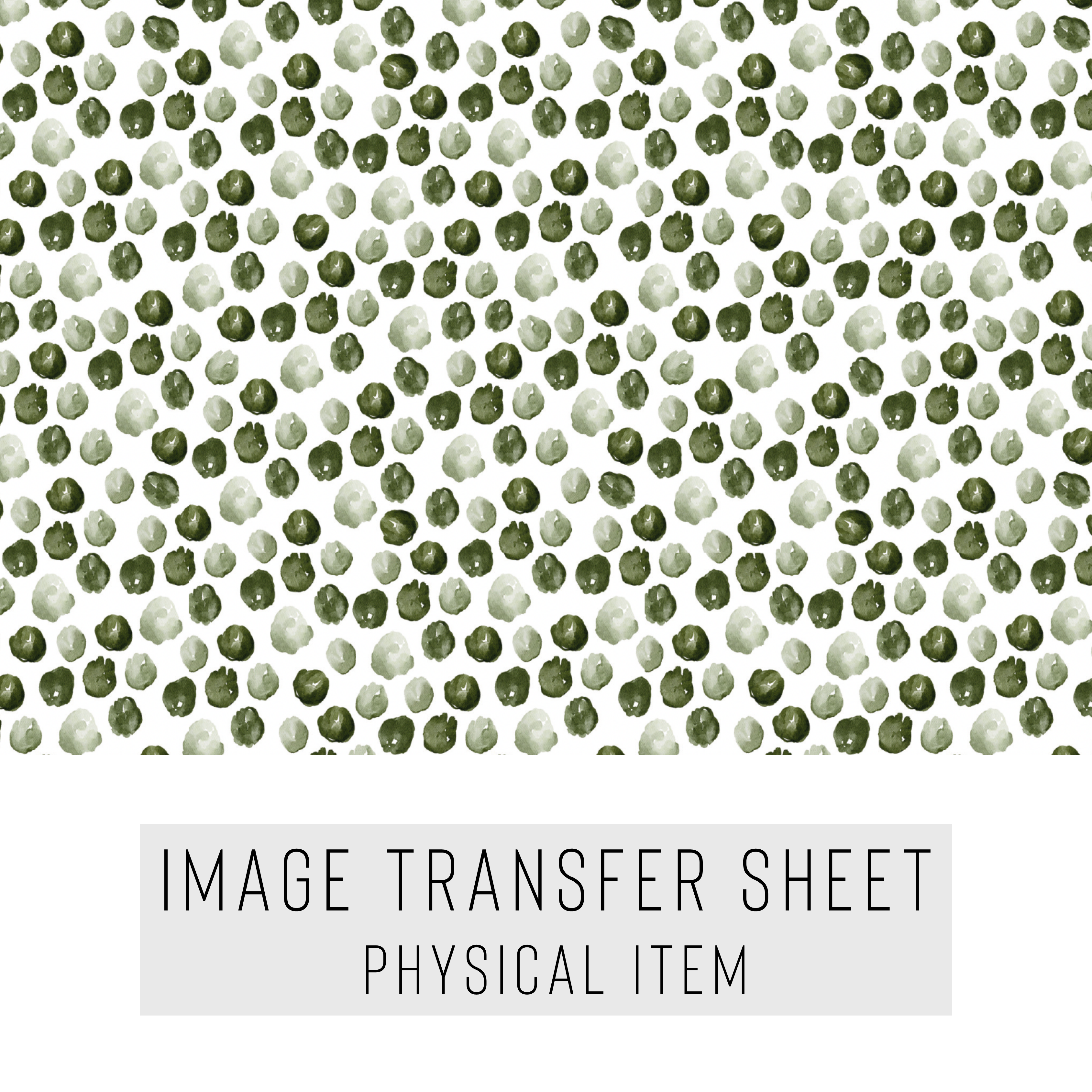 High quality water-soluble transfer paper applied on polymer clay, vibrant detailed pattern