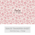 Papier transfert pour pâte polymère – Feuille hydrosoluble TP-455