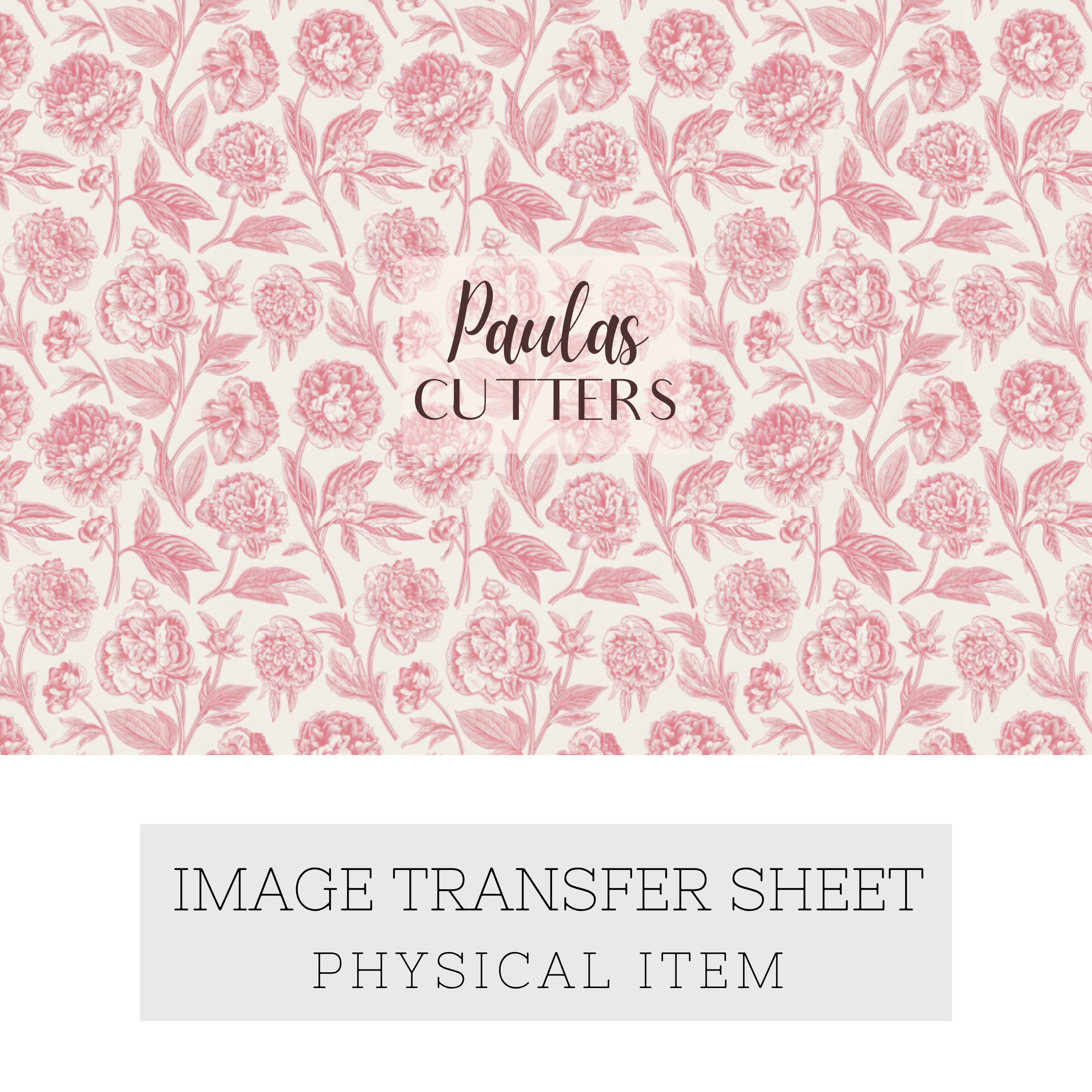 Papier transfert pour pâte polymère – Feuille hydrosoluble TP-455